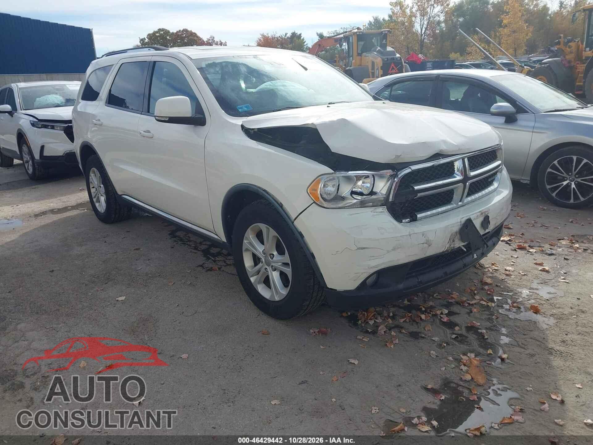 DODGE DURANGO 2012 - 1C4RDJDG0CC121204