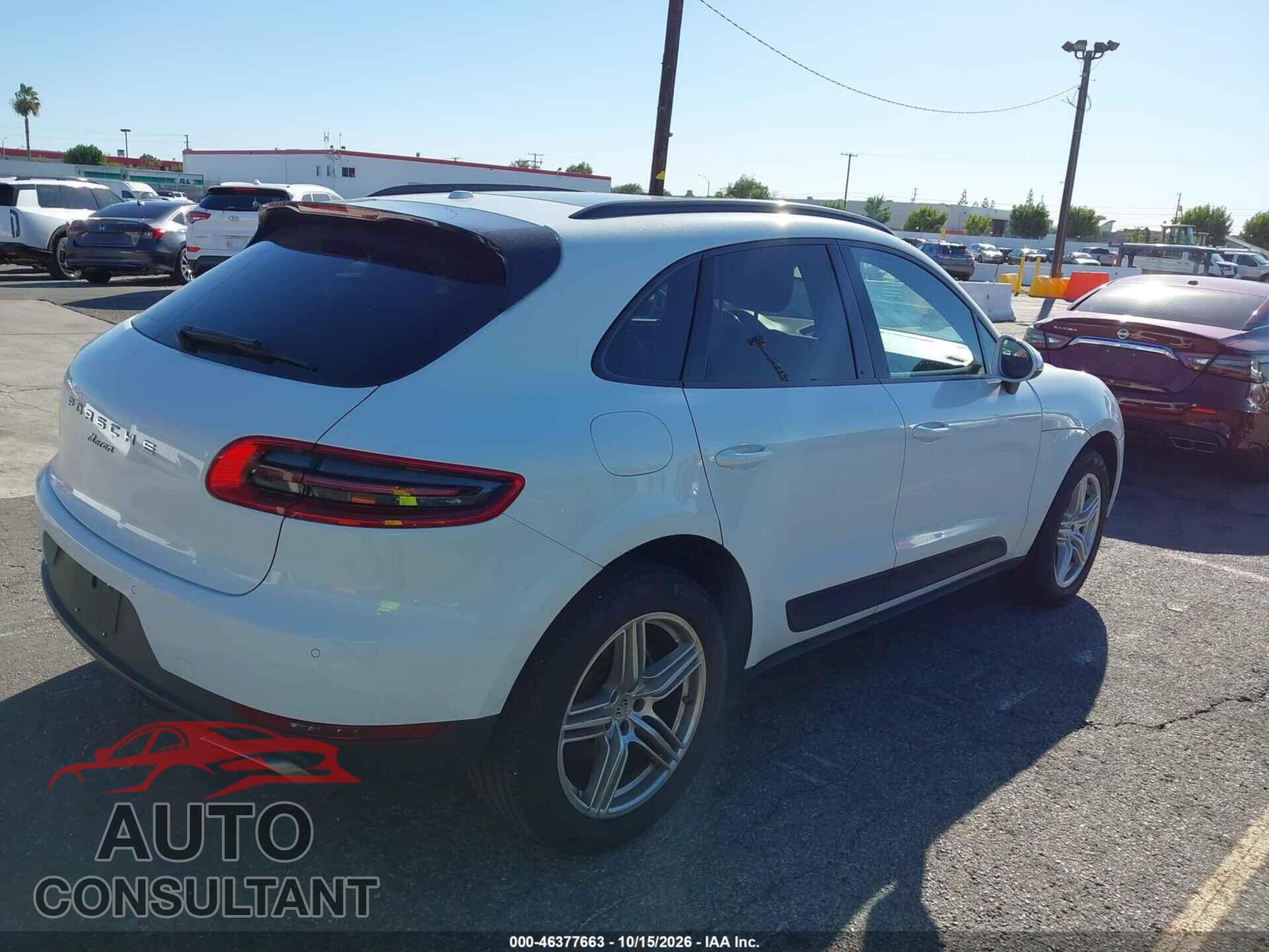 PORSCHE MACAN 2018 - WP1AA2A58JLB00112