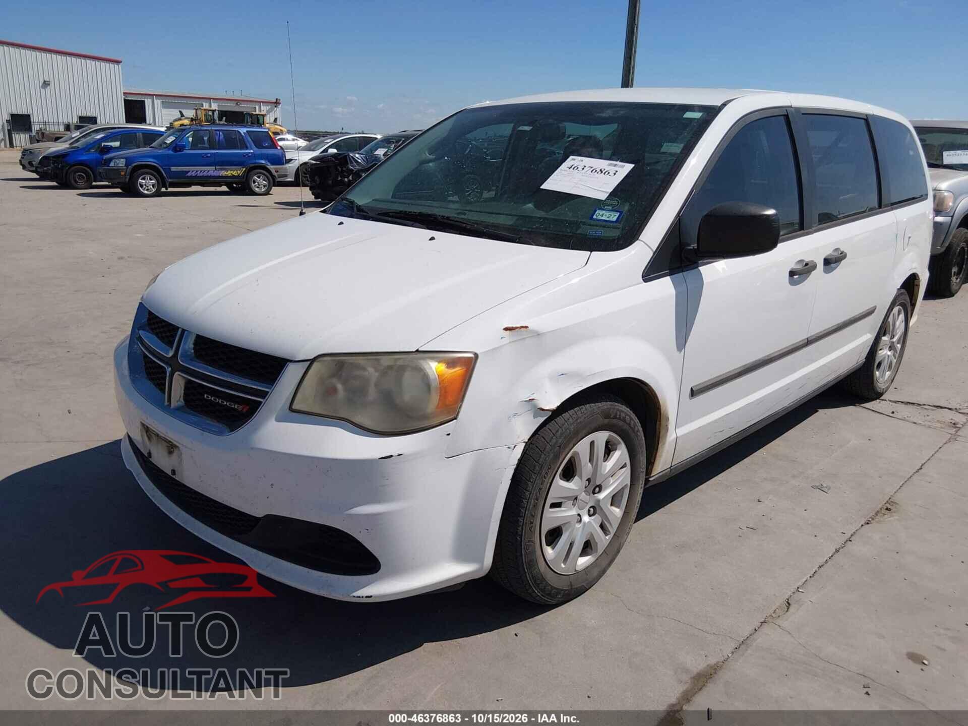 DODGE GRAND CARAVAN 2014 - 2C4RDGBG0ER218970