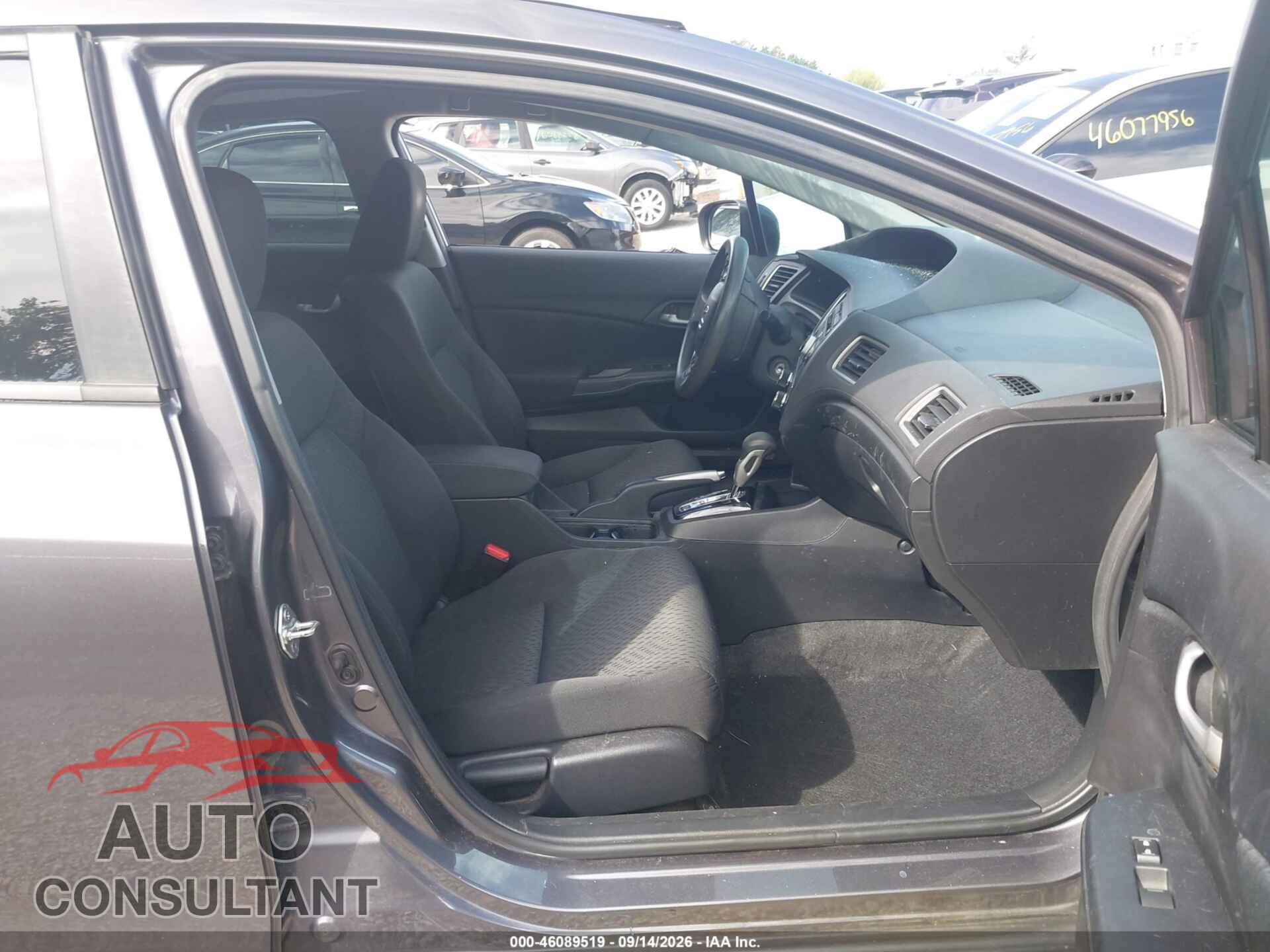 HONDA CIVIC 2014 - 19XFB2F51EE014555