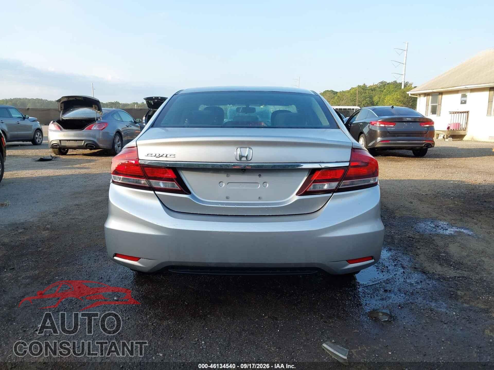 HONDA CIVIC 2013 - 19XFB2F5XDE266819