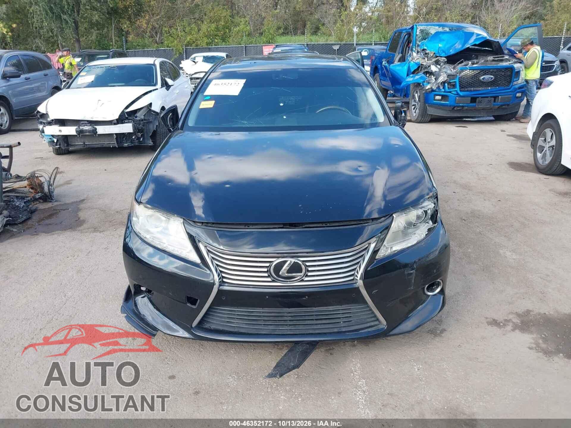 LEXUS ES 350 2013 - JTHBK1GG8D2052223