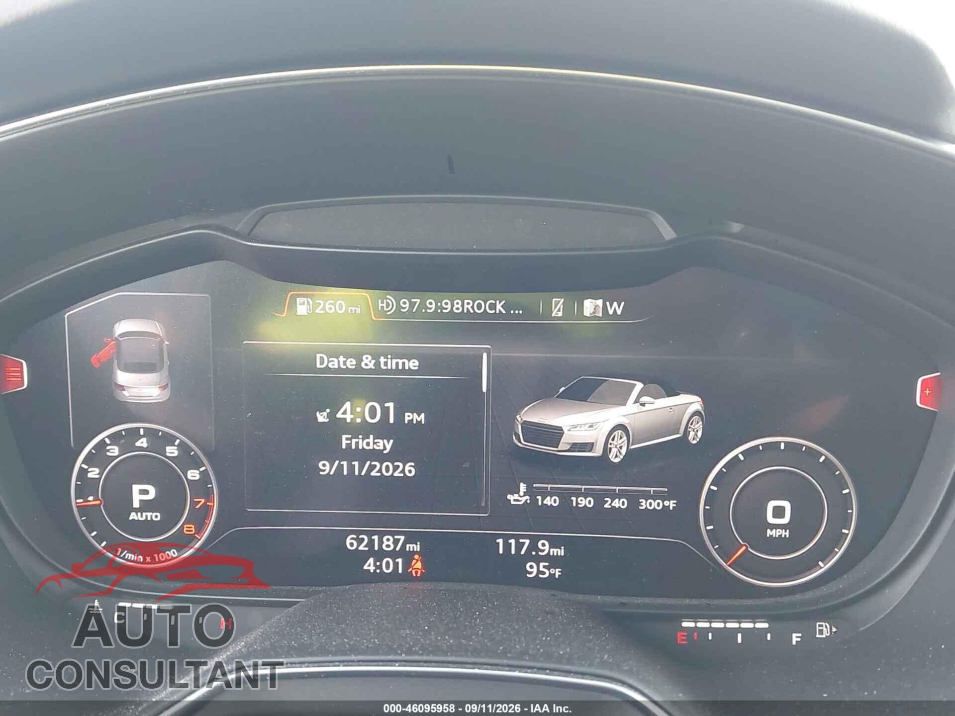 AUDI TT 2017 - TRUT5CFV2H1005733