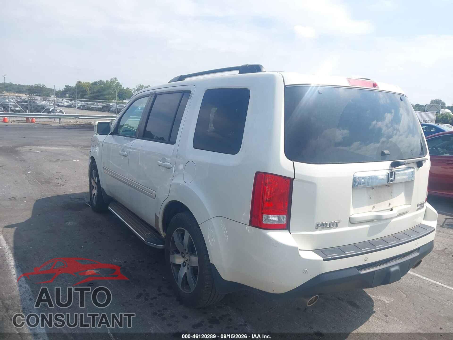 HONDA PILOT 2012 - 5FNYF4H97CB037306