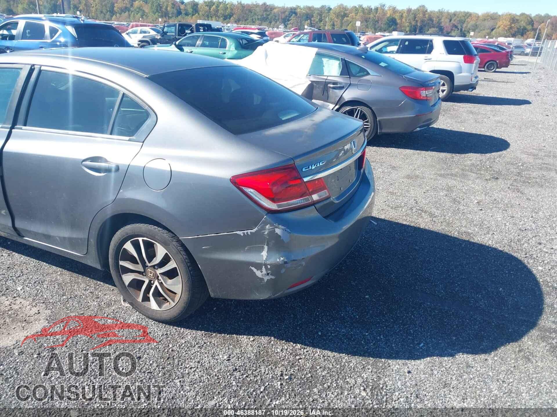 HONDA CIVIC 2013 - 19XFB2F89DE208145