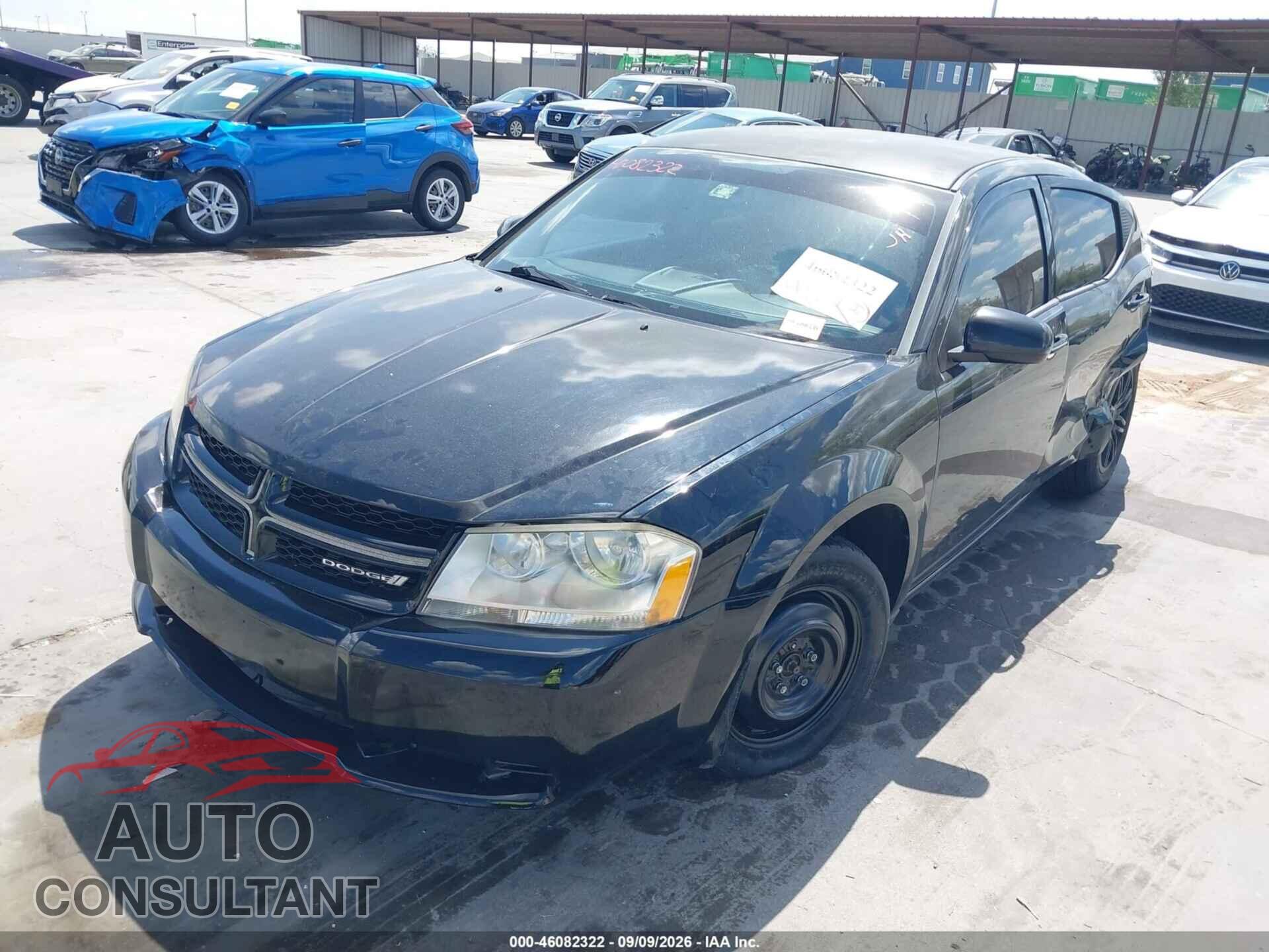 DODGE AVENGER 2011 - 1B3BD2FB9BN587274