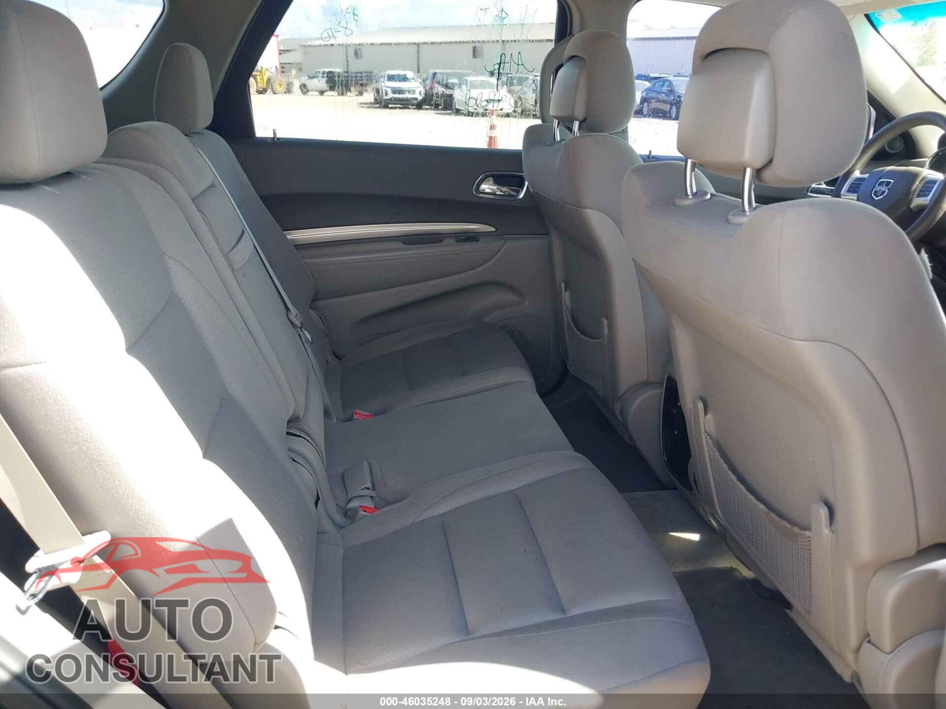 DODGE DURANGO 2012 - 1C4RDJAG6CC271497