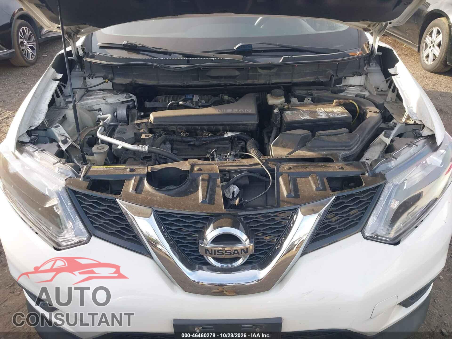 NISSAN ROGUE 2015 - KNMAT2MT7FP527383