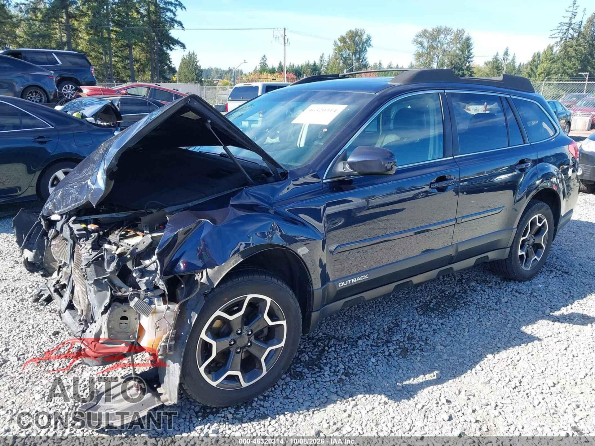 SUBARU OUTBACK 2013 - 4S4BRBGC8D3218102