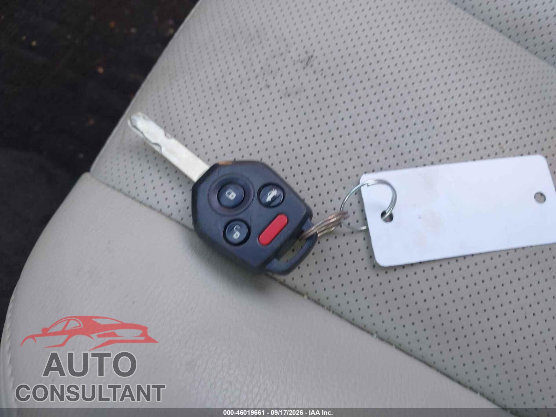 SUBARU OUTBACK 2013 - 4S4BRDAC2D2293341