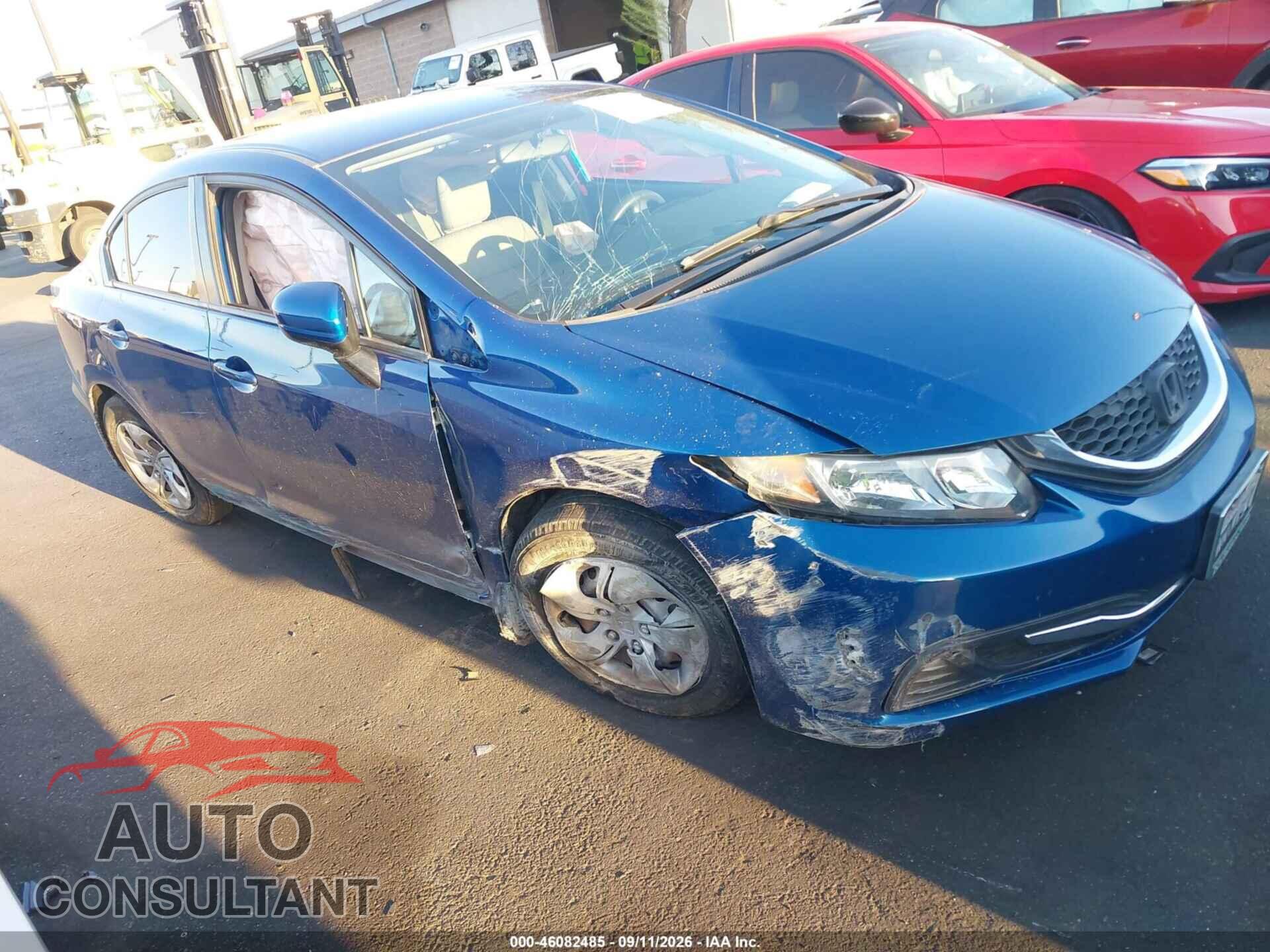 HONDA CIVIC 2014 - 19XFB2F54EE257826