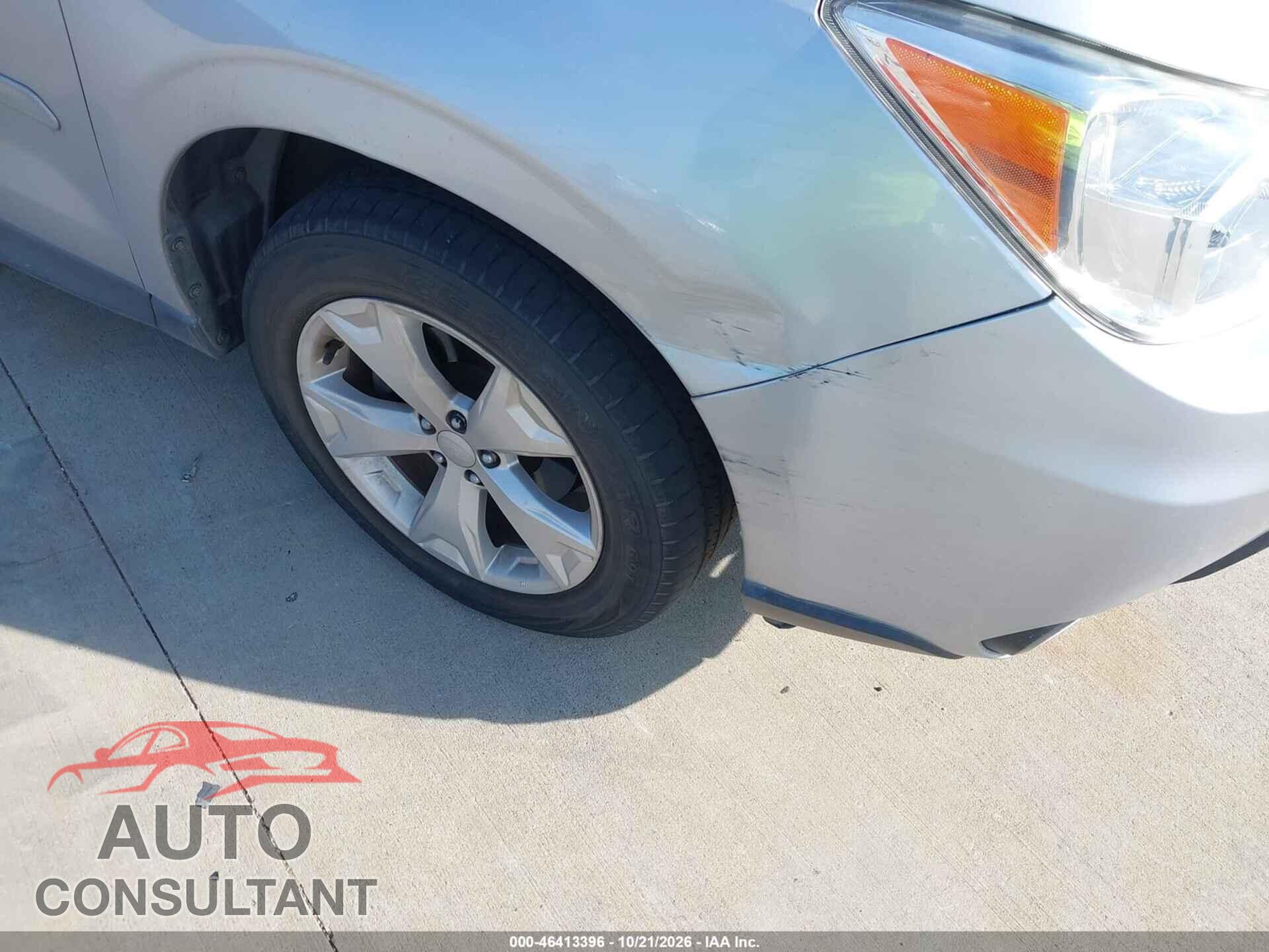 SUBARU FORESTER 2014 - JF2SJAMC6EH421134