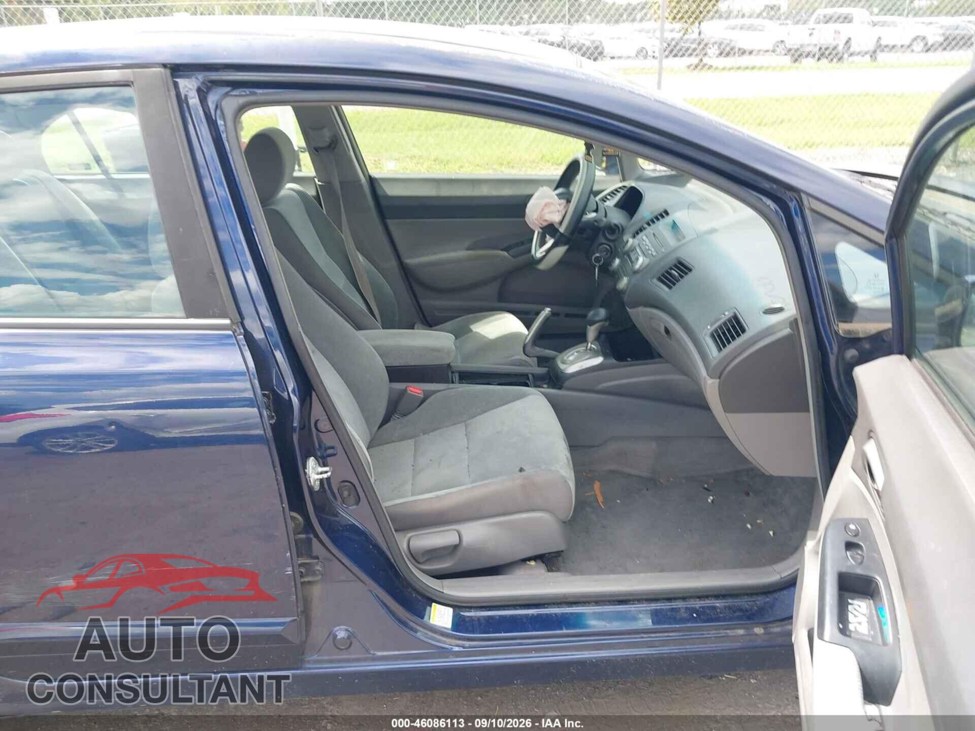 HONDA CIVIC 2009 - 19XFA16539E021672