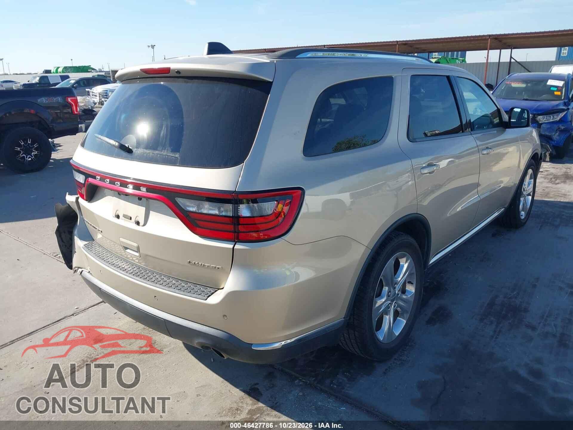 DODGE DURANGO 2014 - 1C4RDHDG7EC360583