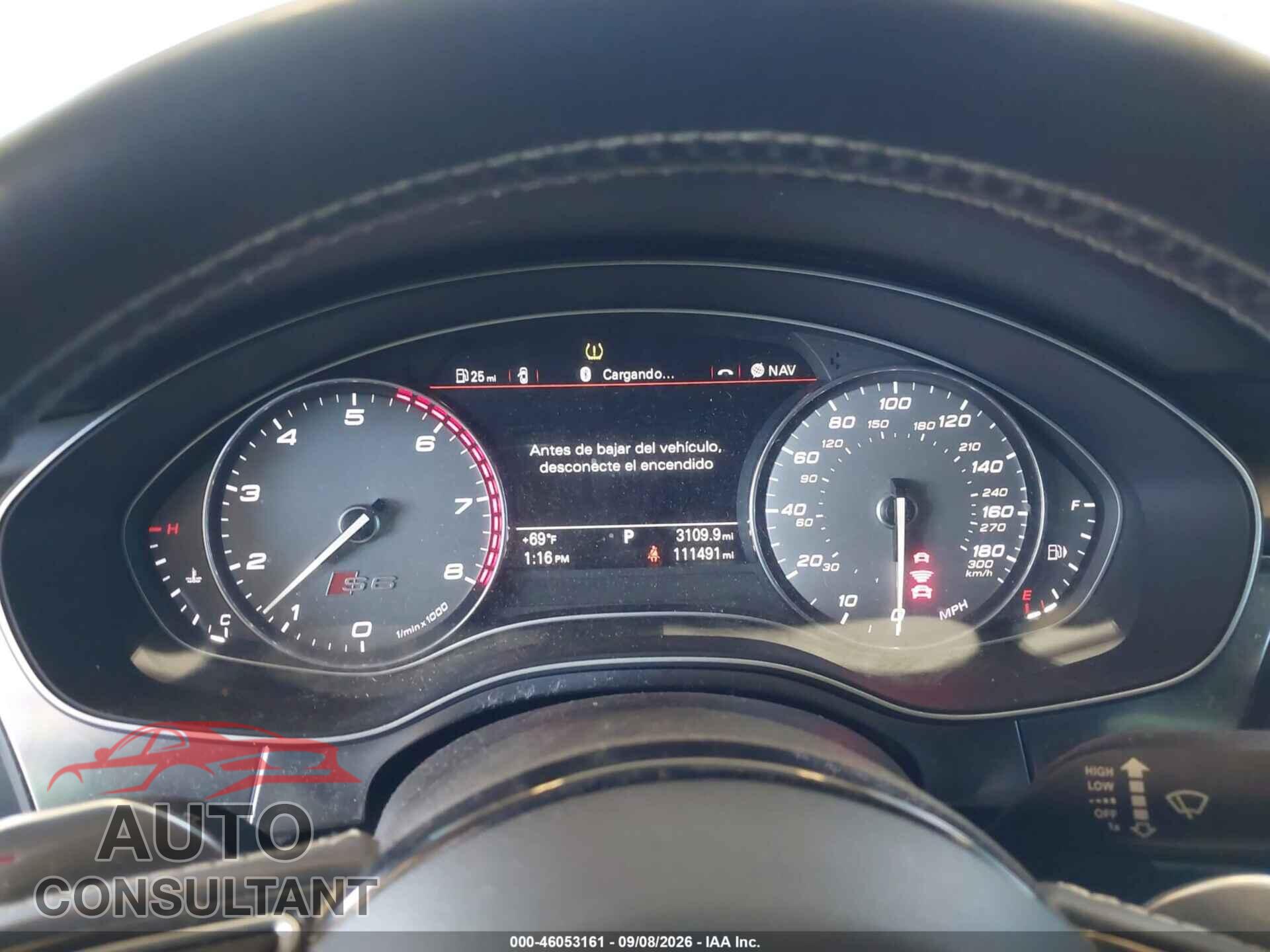 AUDI S6 2013 - WAUJ2AFC8DN083253