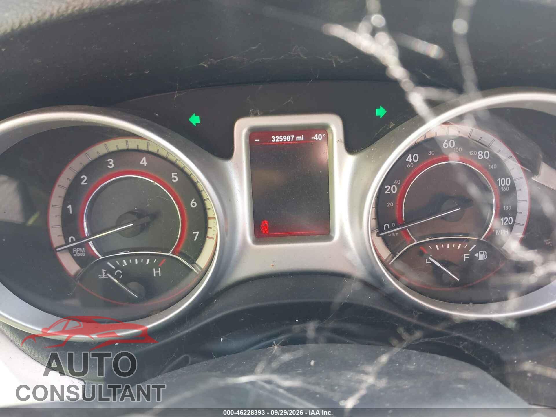 DODGE JOURNEY 2014 - 3C4PDCBG8ET268643