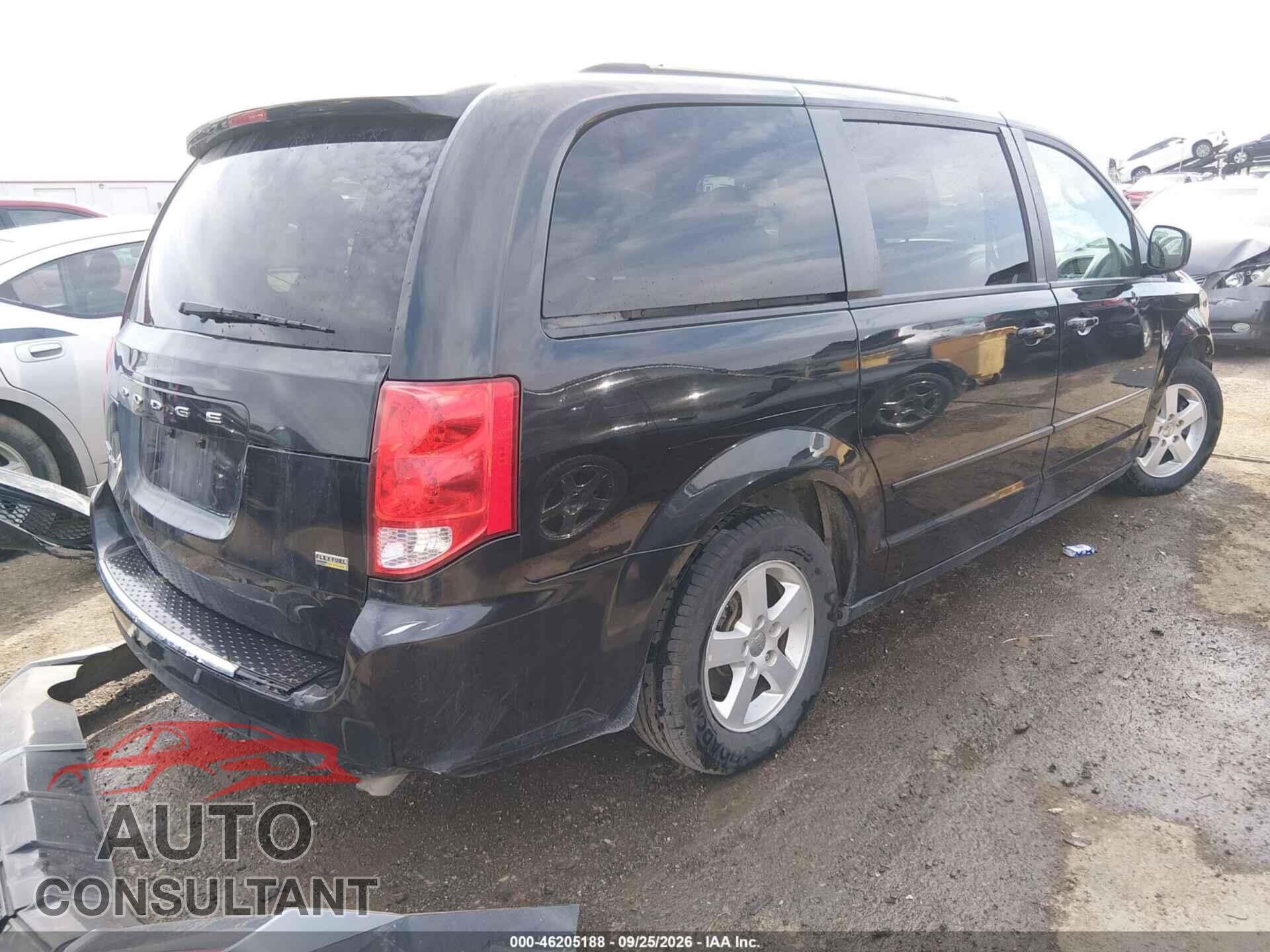 DODGE CARAVAN 2012 - 02C4RDGC6CR296312