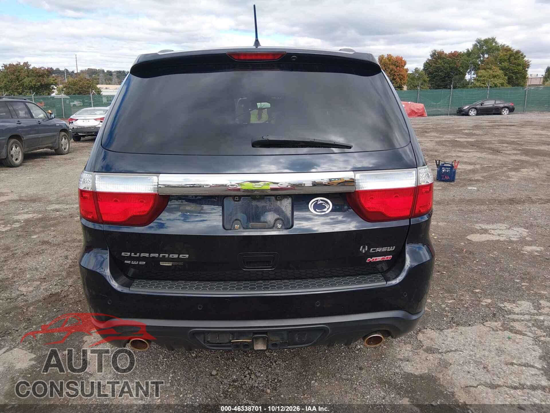 DODGE DURANGO 2011 - 1D4SE4GT0BC630624