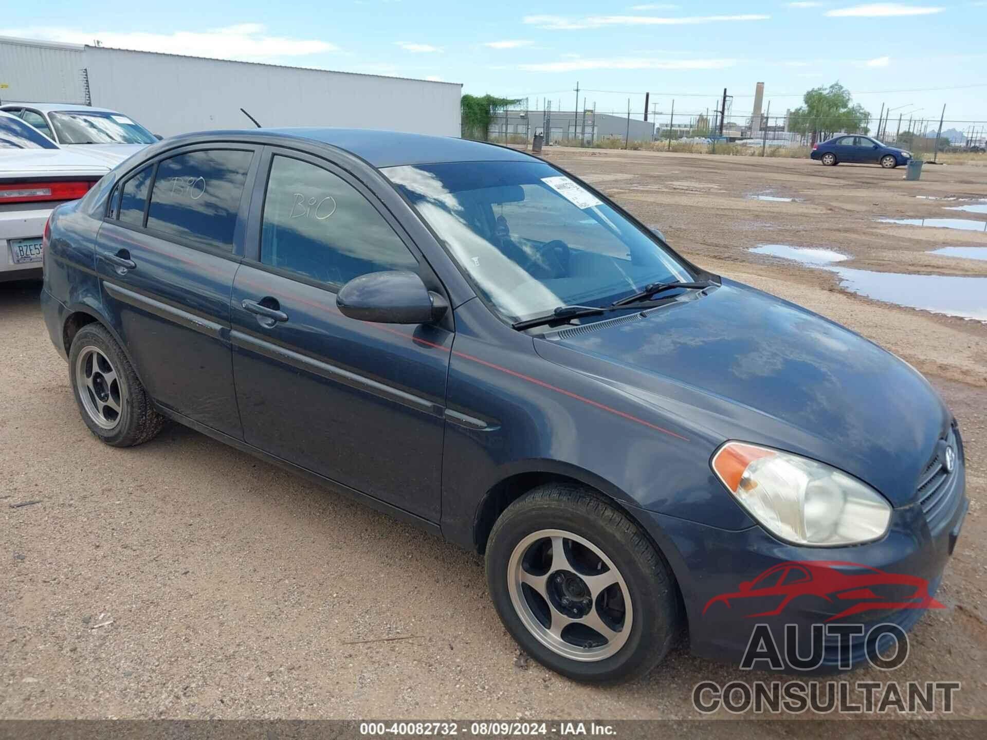 HYUNDAI ACCENT 2009 - KMHCN46C39U370559