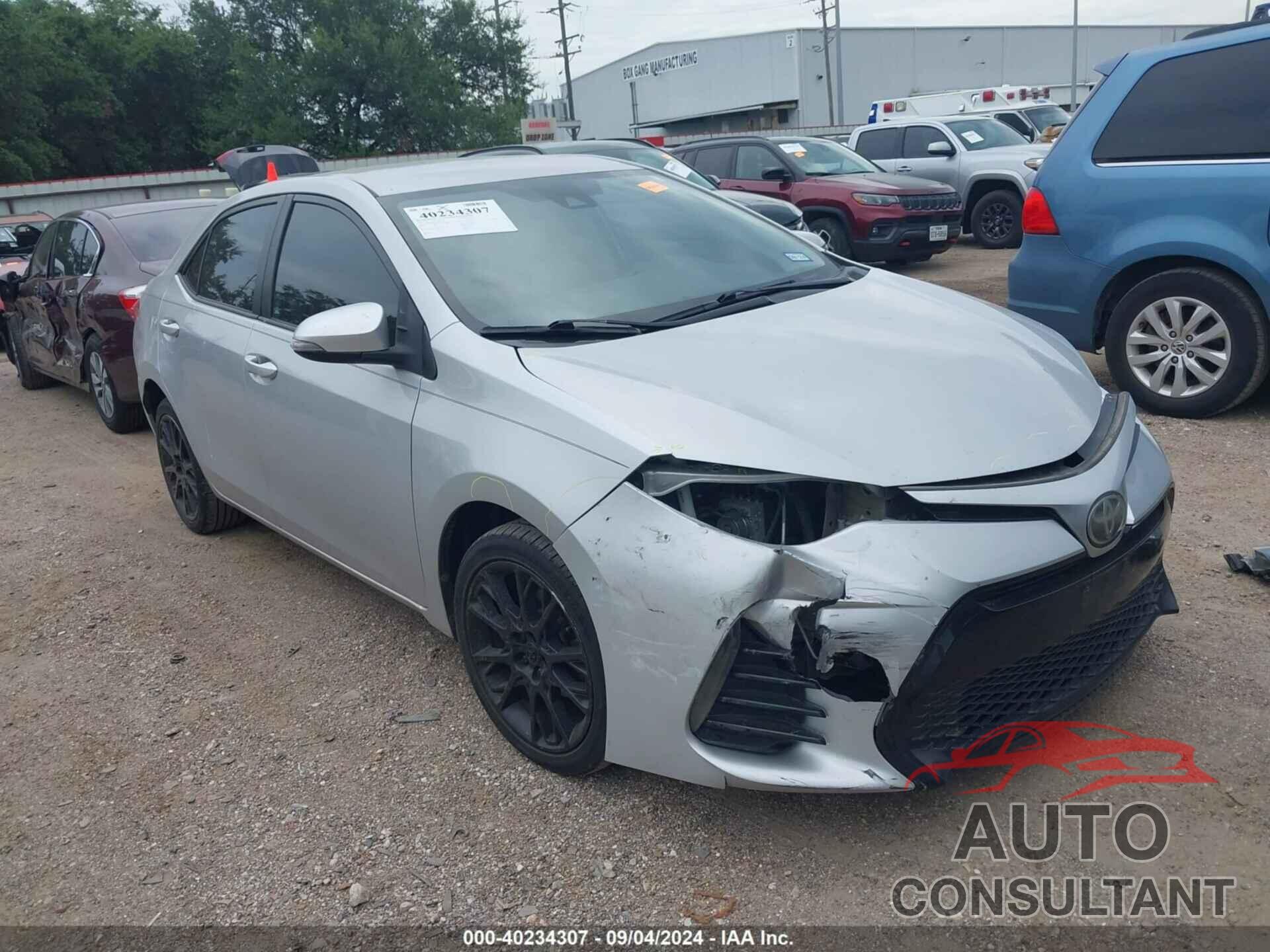 TOYOTA COROLLA 2017 - 5YFBURHE1HP607284