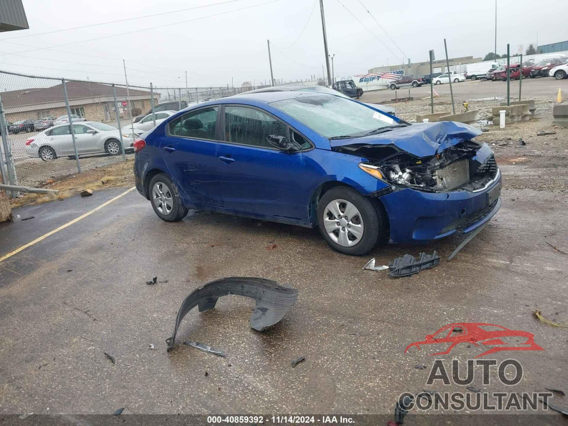 KIA FORTE 2018 - 3KPFK4A76JE273721