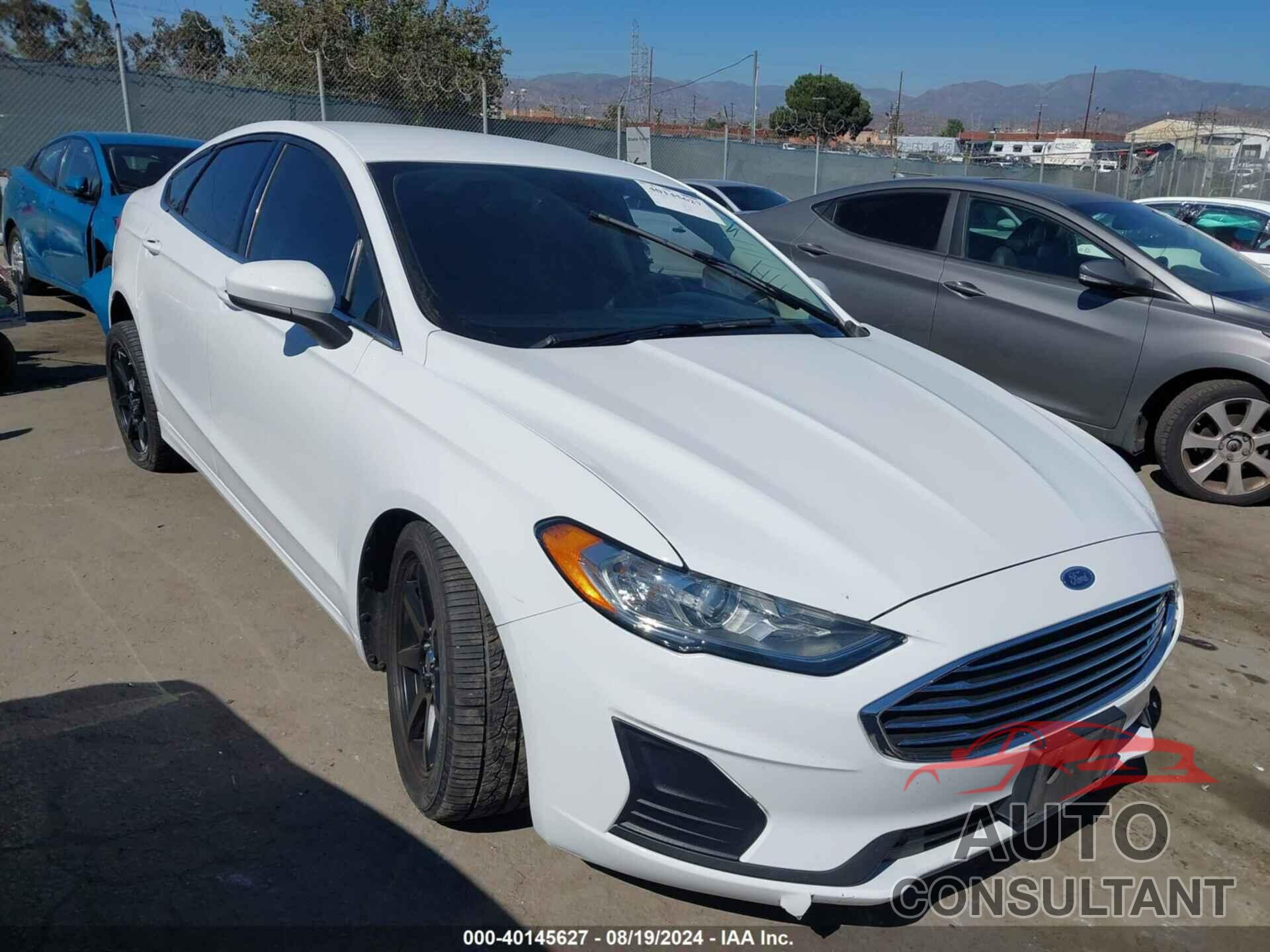 FORD FUSION 2019 - 3FA6P0HD8KR178891