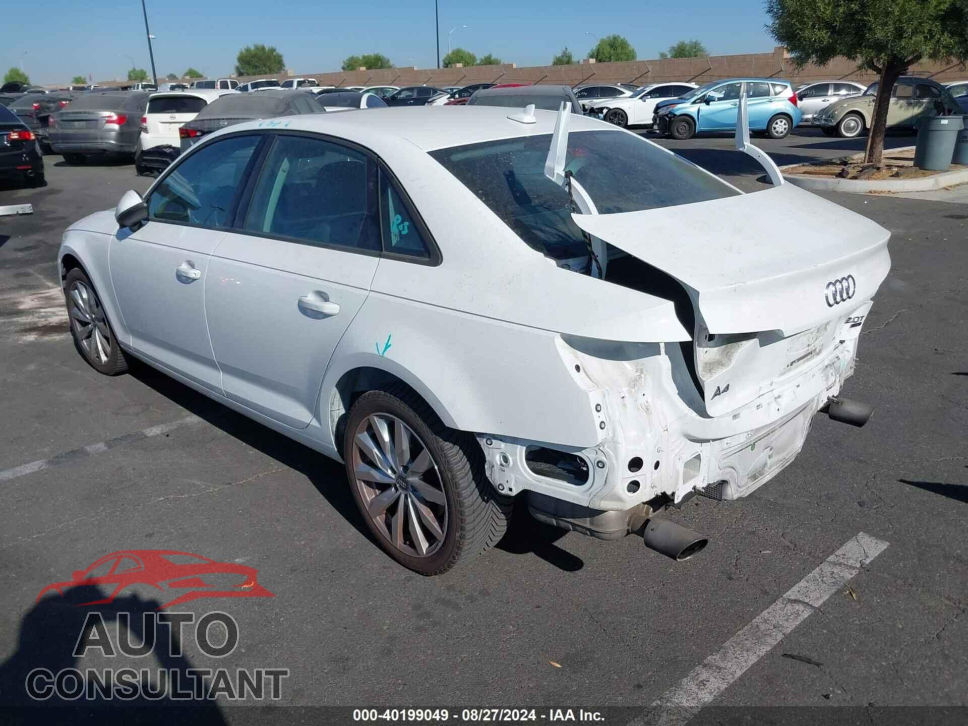 AUDI A4 2017 - WAUGMAF43HN059350