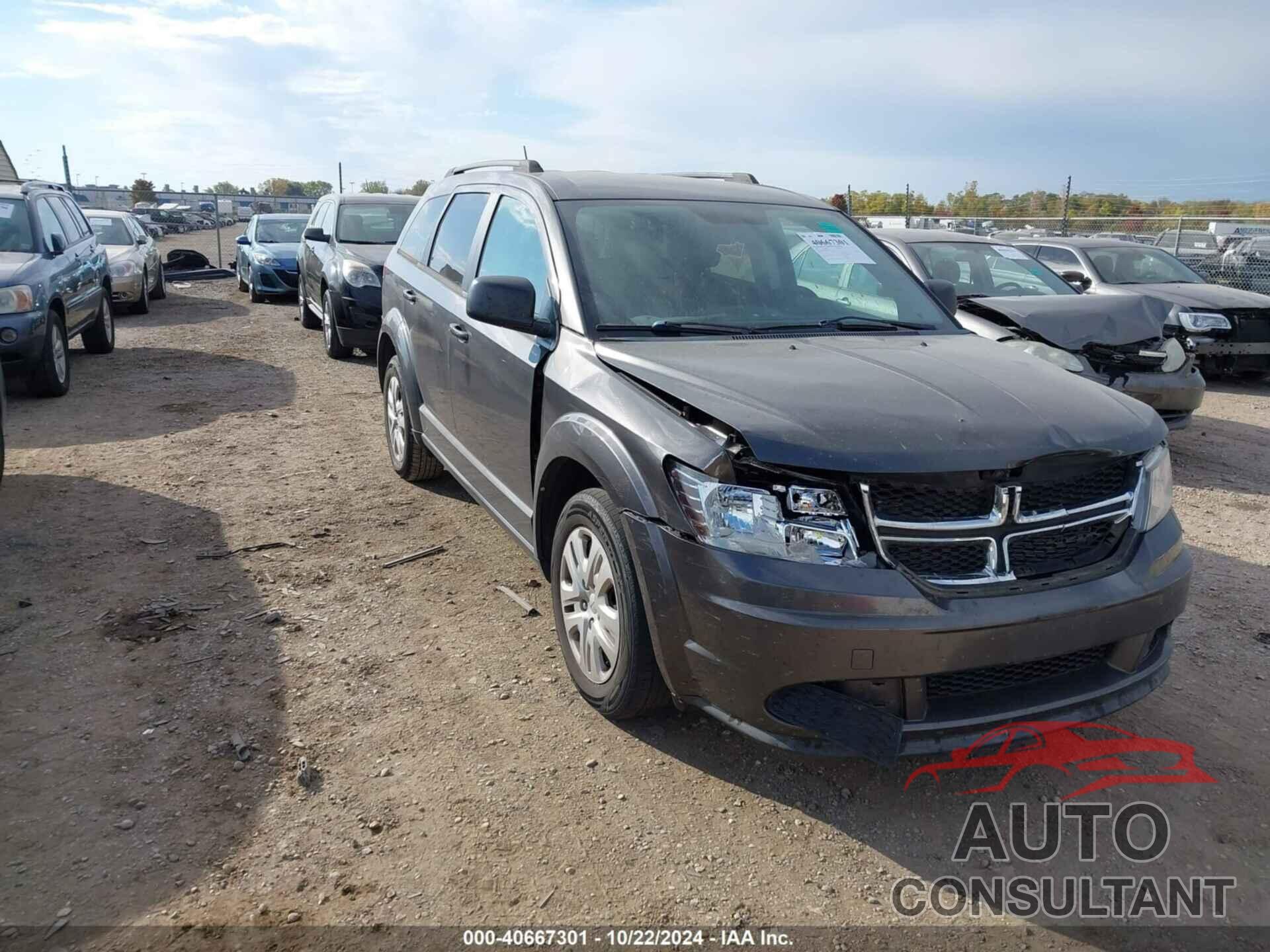 DODGE JOURNEY 2017 - 3C4PDCAB4HT529664