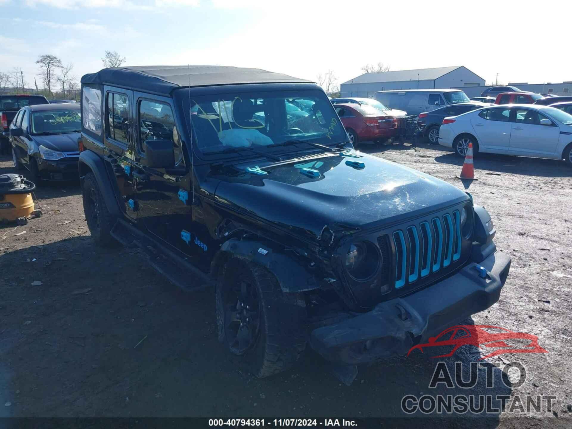 JEEP WRANGLER UNLIMITED 2022 - 1C4HJXDN9NW252476