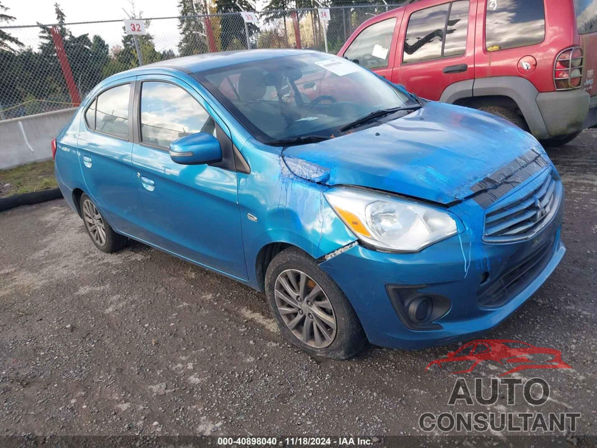 MITSUBISHI MIRAGE G4 2017 - ML32F4FJ9HHF17038