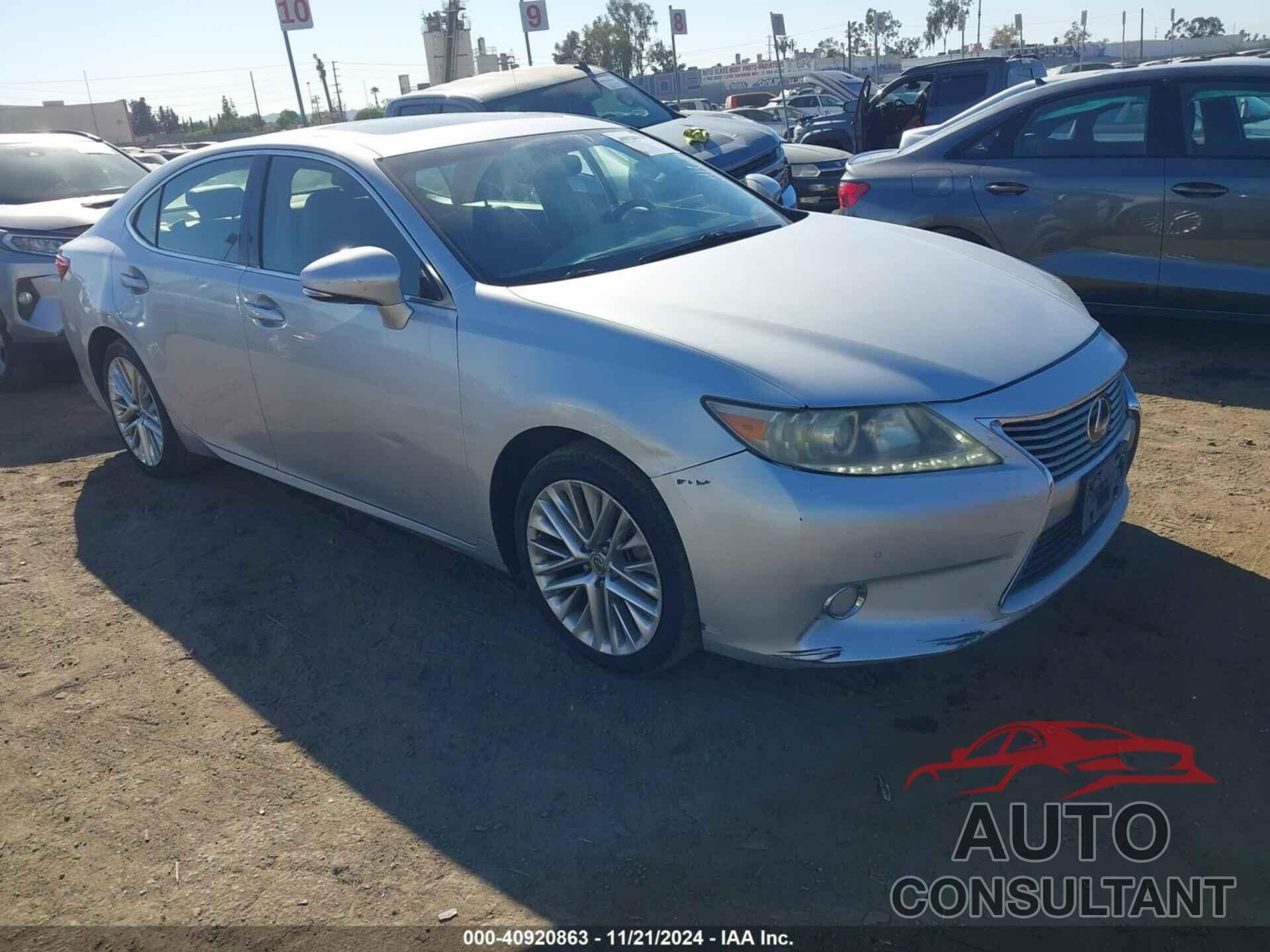 LEXUS ES 350 2013 - JTHBK1GG8D2058684