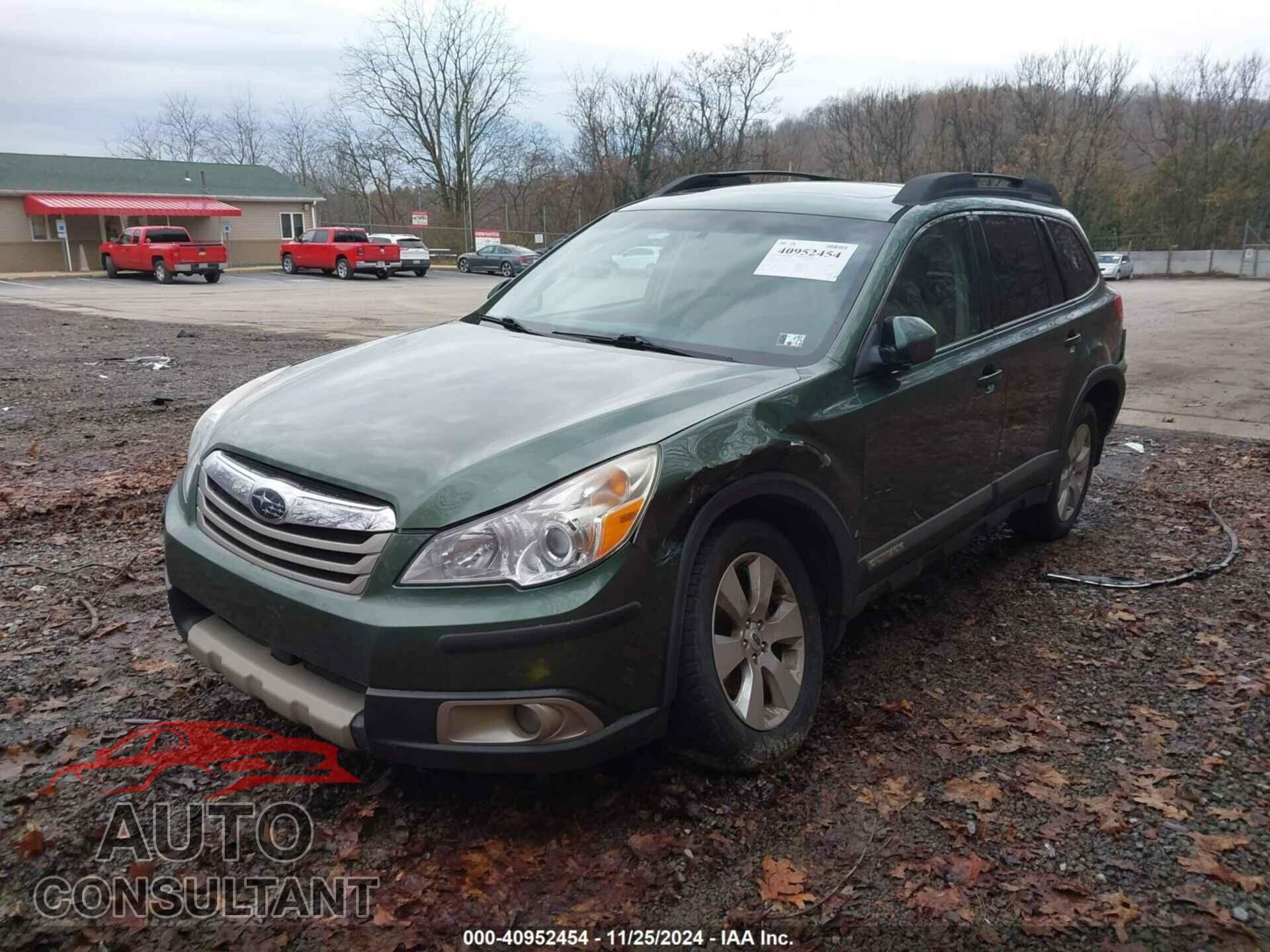 SUBARU OUTBACK 2012 - 4S4BRBKC8C3224813