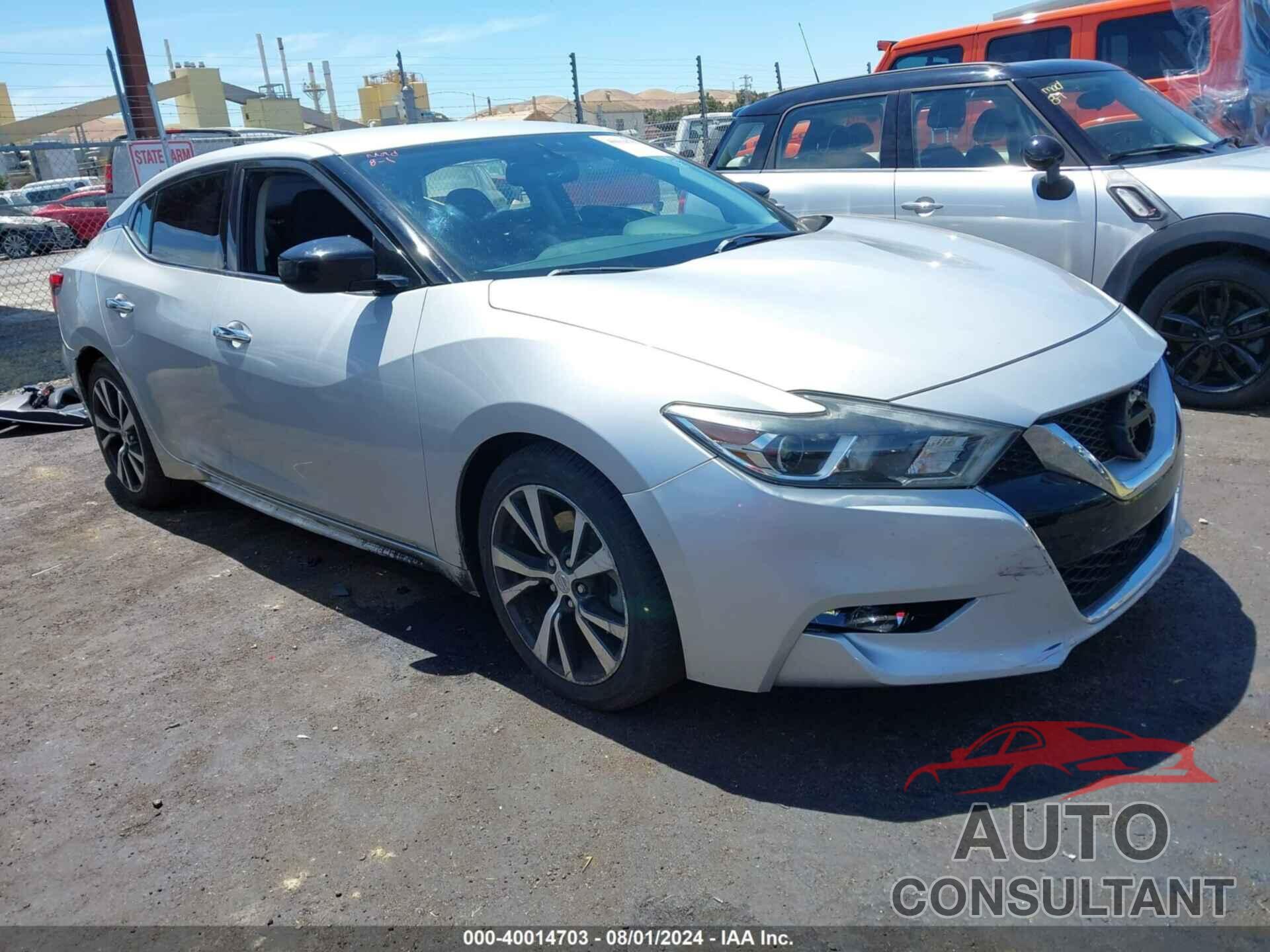 NISSAN MAXIMA 2017 - 1N4AA6AP4HC376121