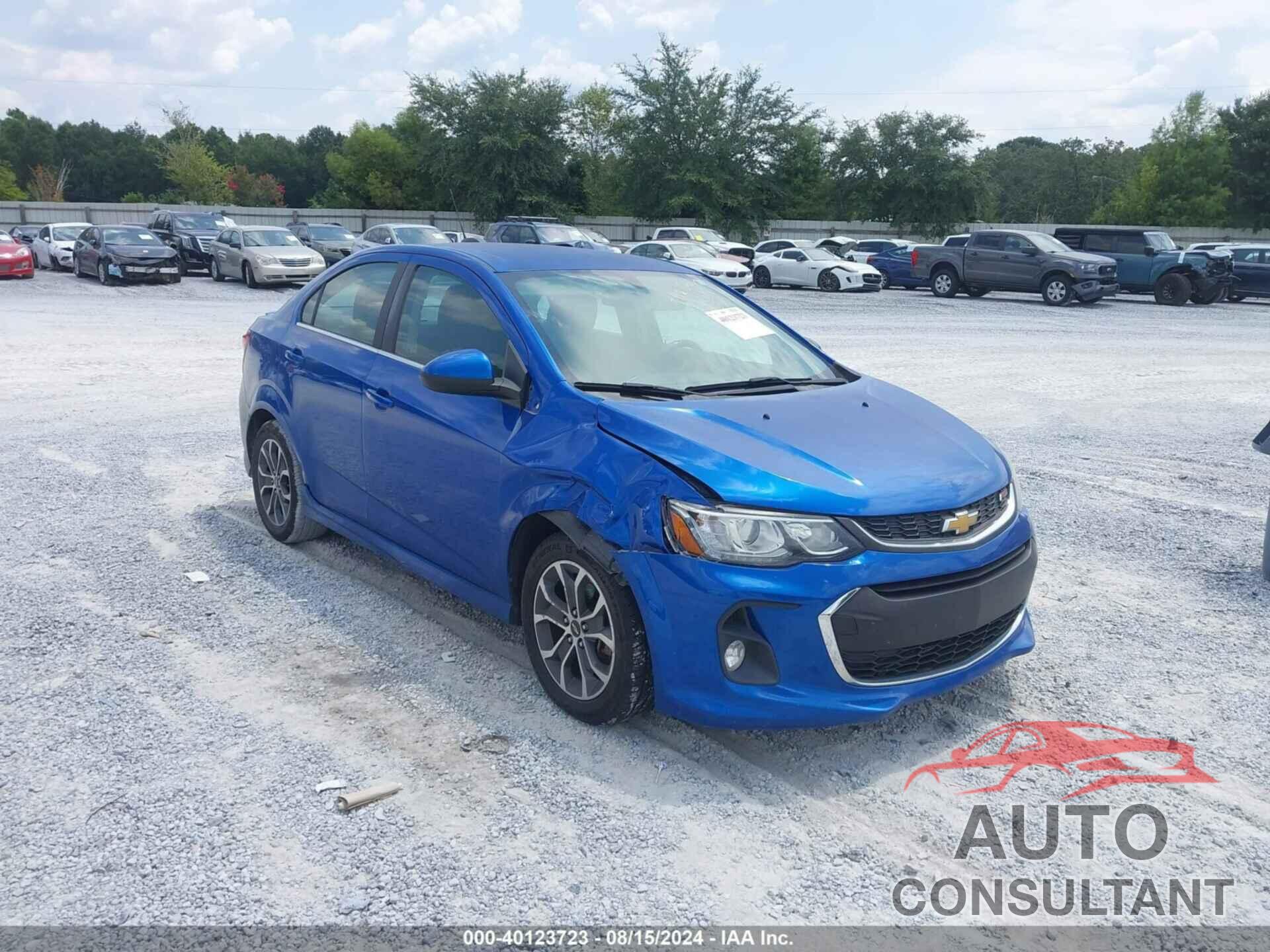 CHEVROLET SONIC 2017 - 1G1JD5SB9H4103855