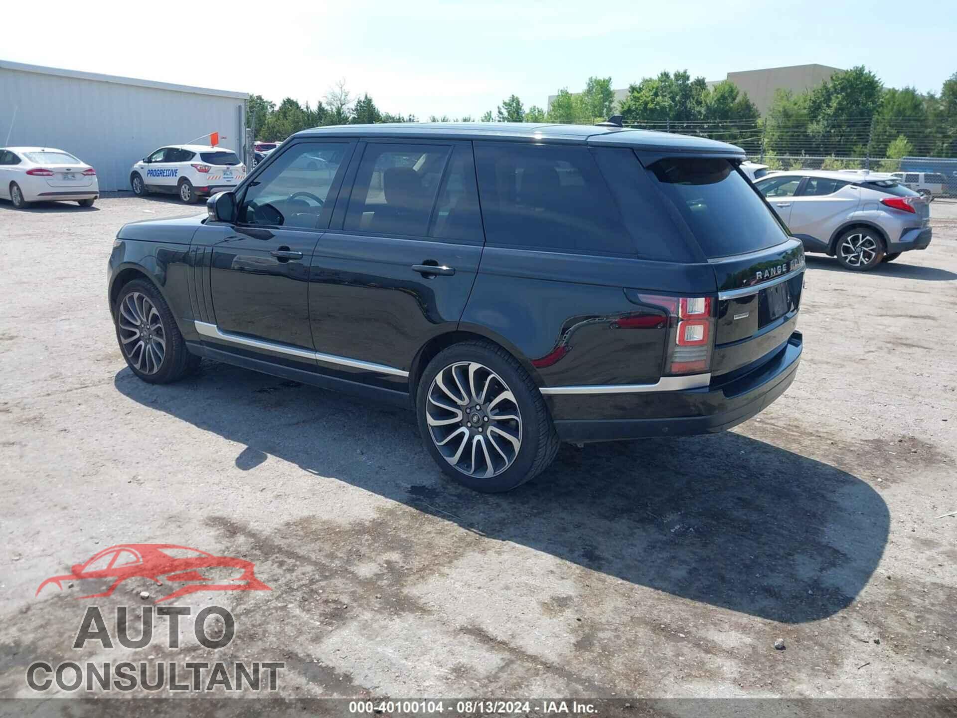 LAND ROVER RANGE ROVER 2016 - SALGS2EFXGA274238