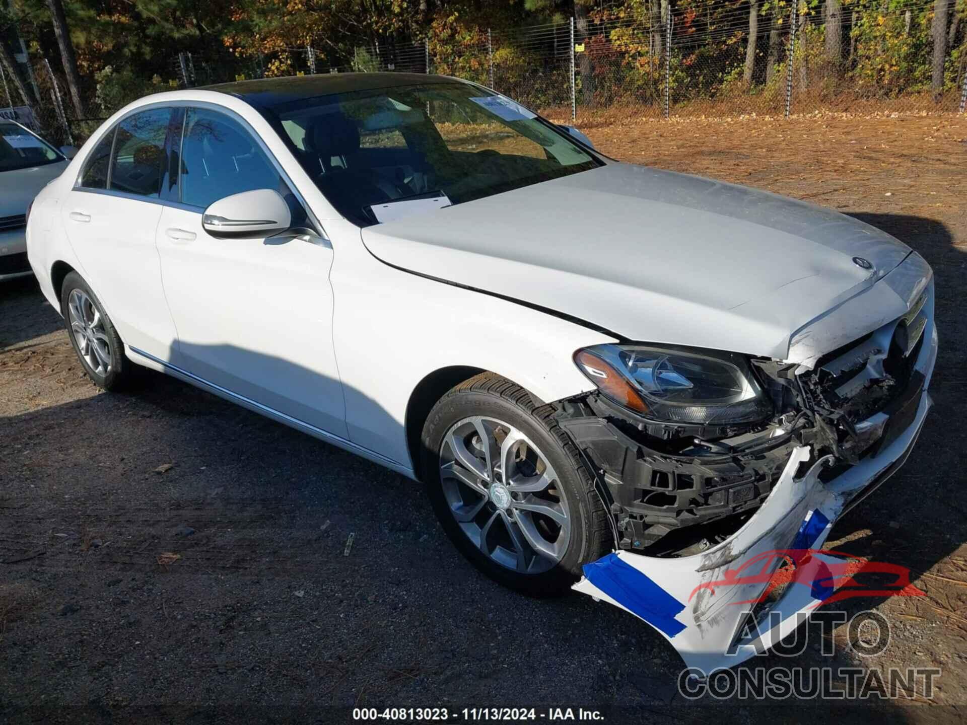 MERCEDES-BENZ C 300 2016 - 55SWF4KB8GU107970