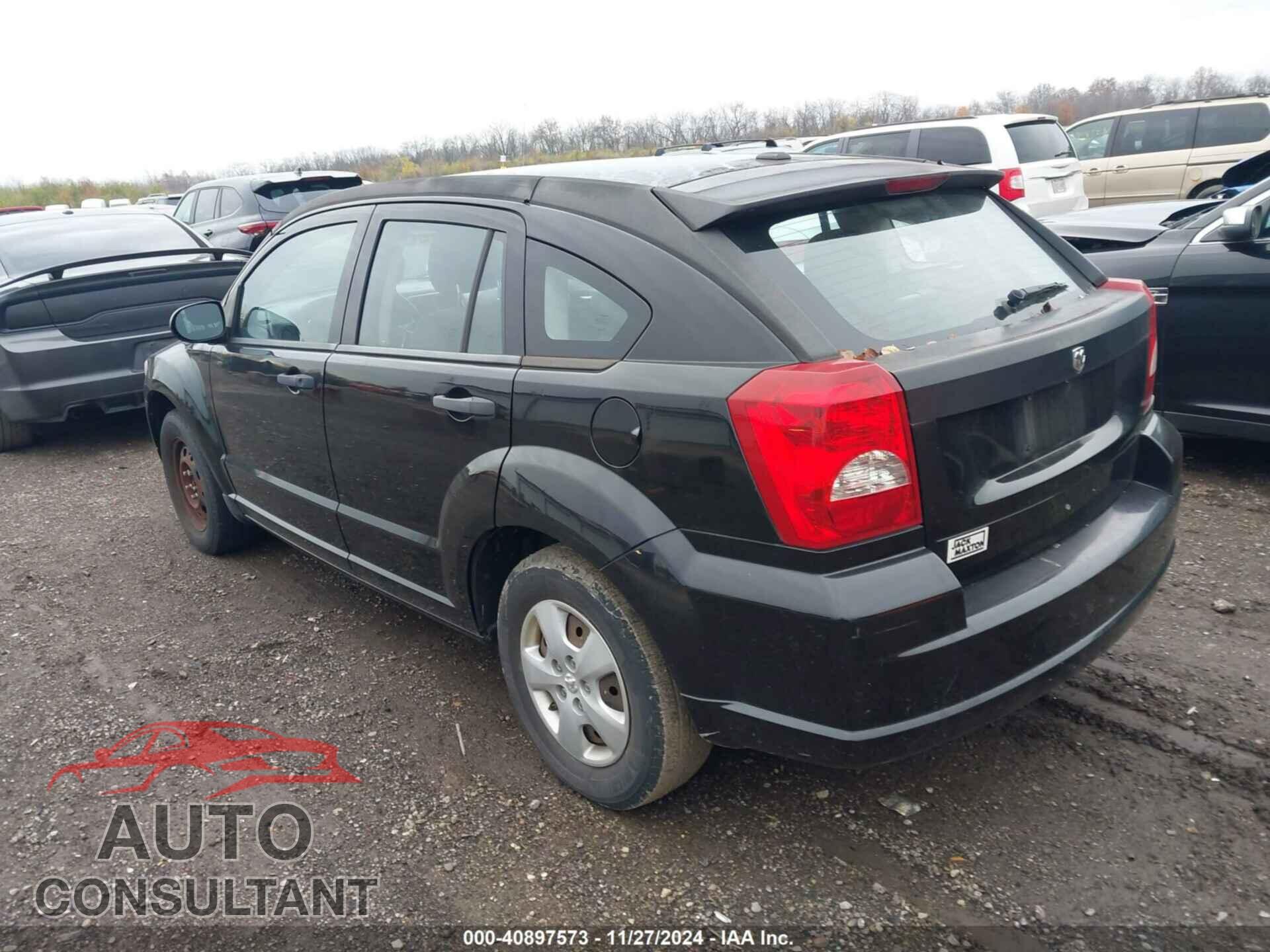 DODGE CALIBER 2012 - 1C3CDWBA8CD531300