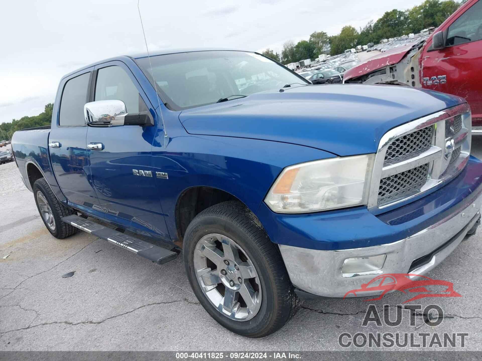DODGE RAM 1500 2009 - 1D3HV13T39S734978