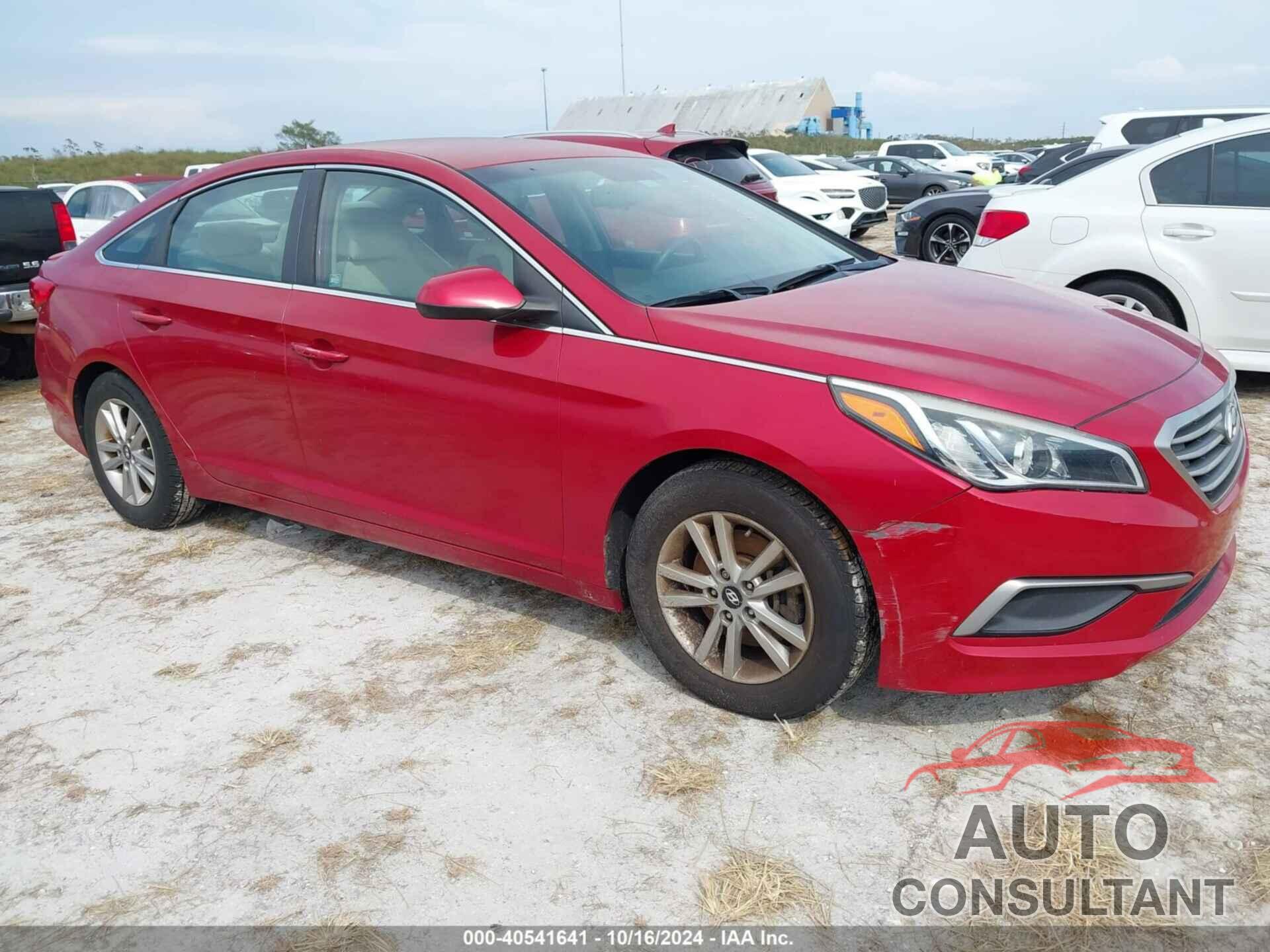 HYUNDAI SONATA 2017 - 5NPE24AF9HH544134