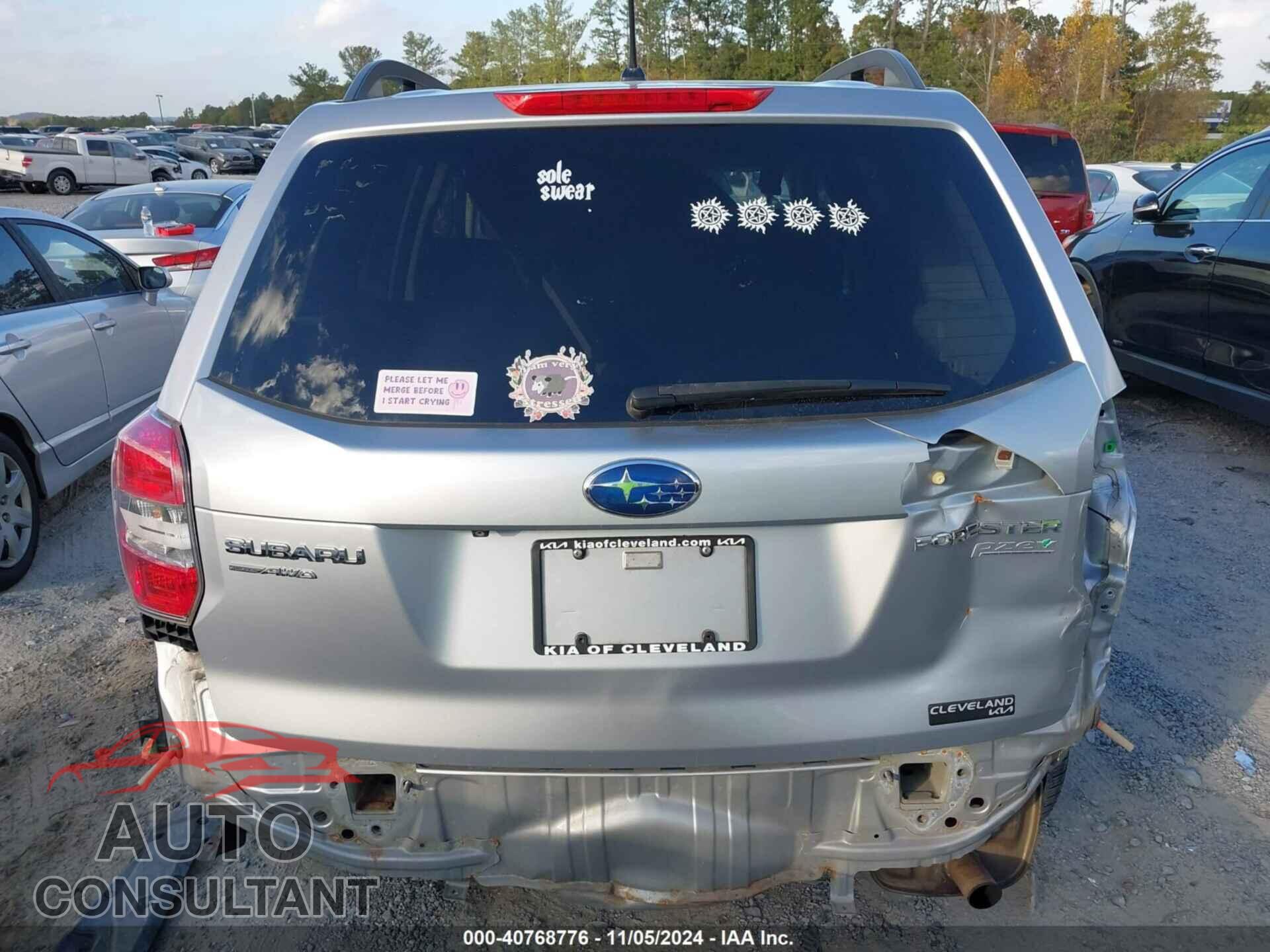 SUBARU FORESTER 2014 - JF2SJAEC9EH415519