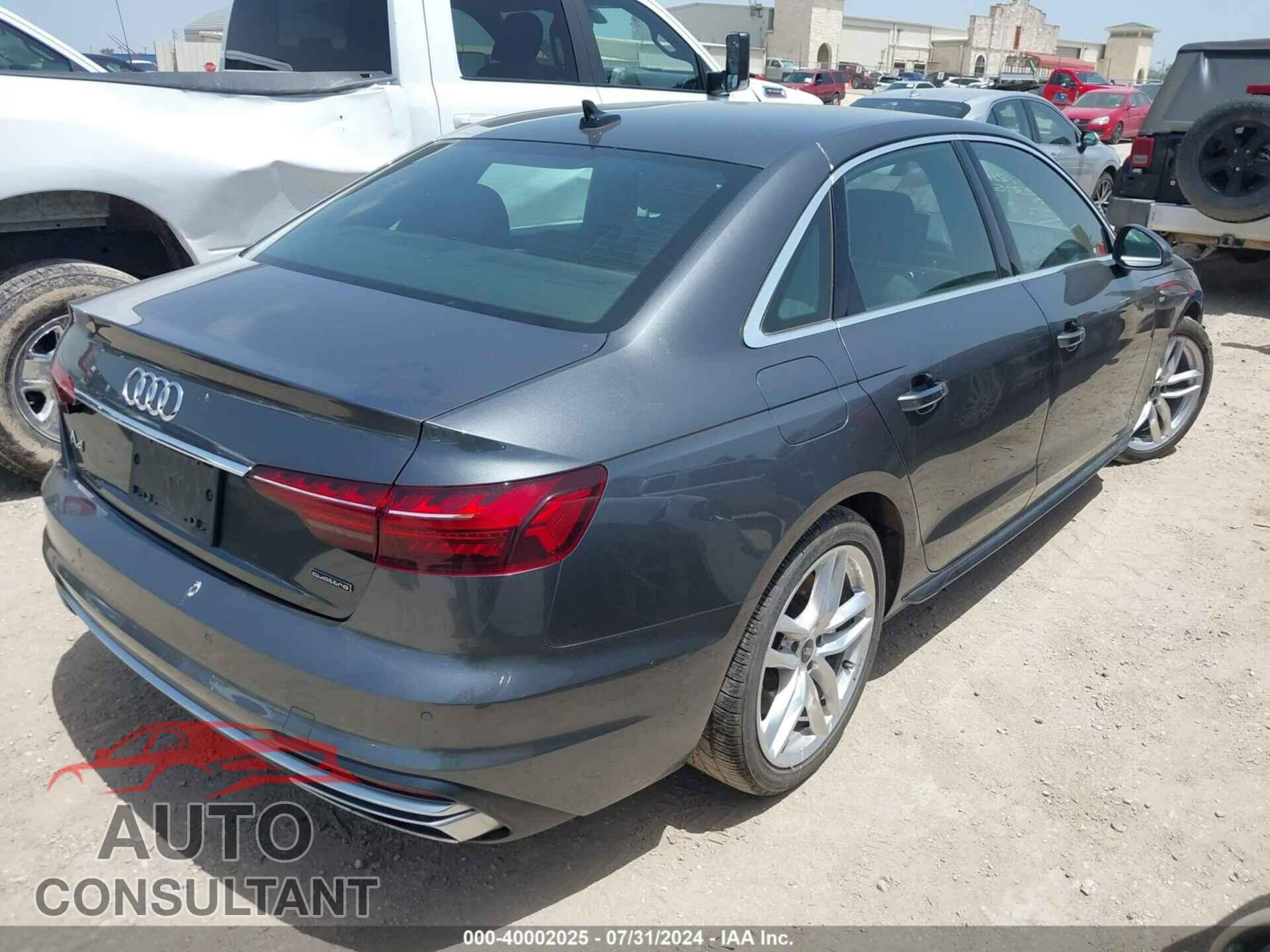 AUDI A4 2023 - WAUEAAF41PN005883