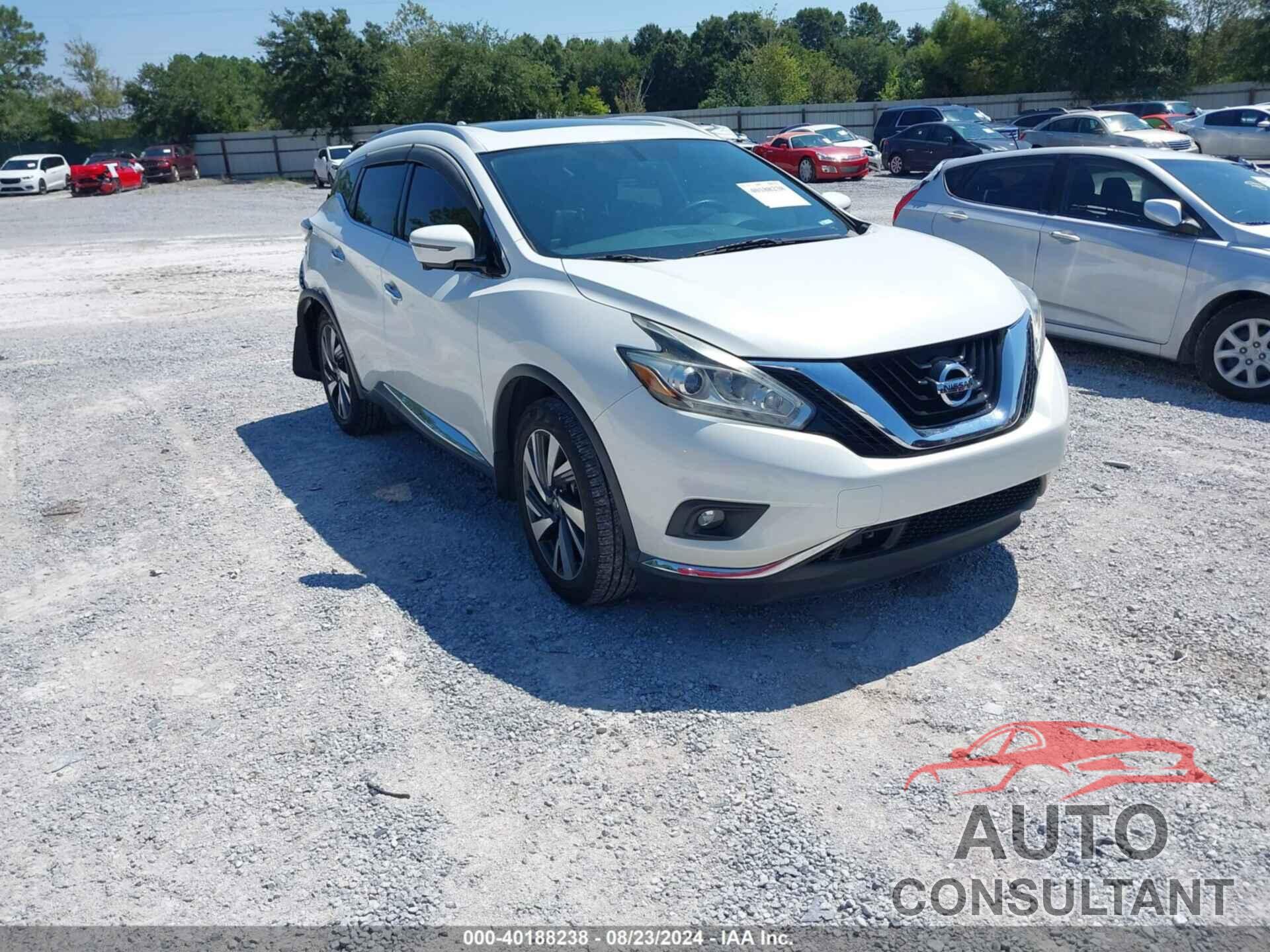 NISSAN MURANO 2016 - 5N1AZ2MG9GN170170