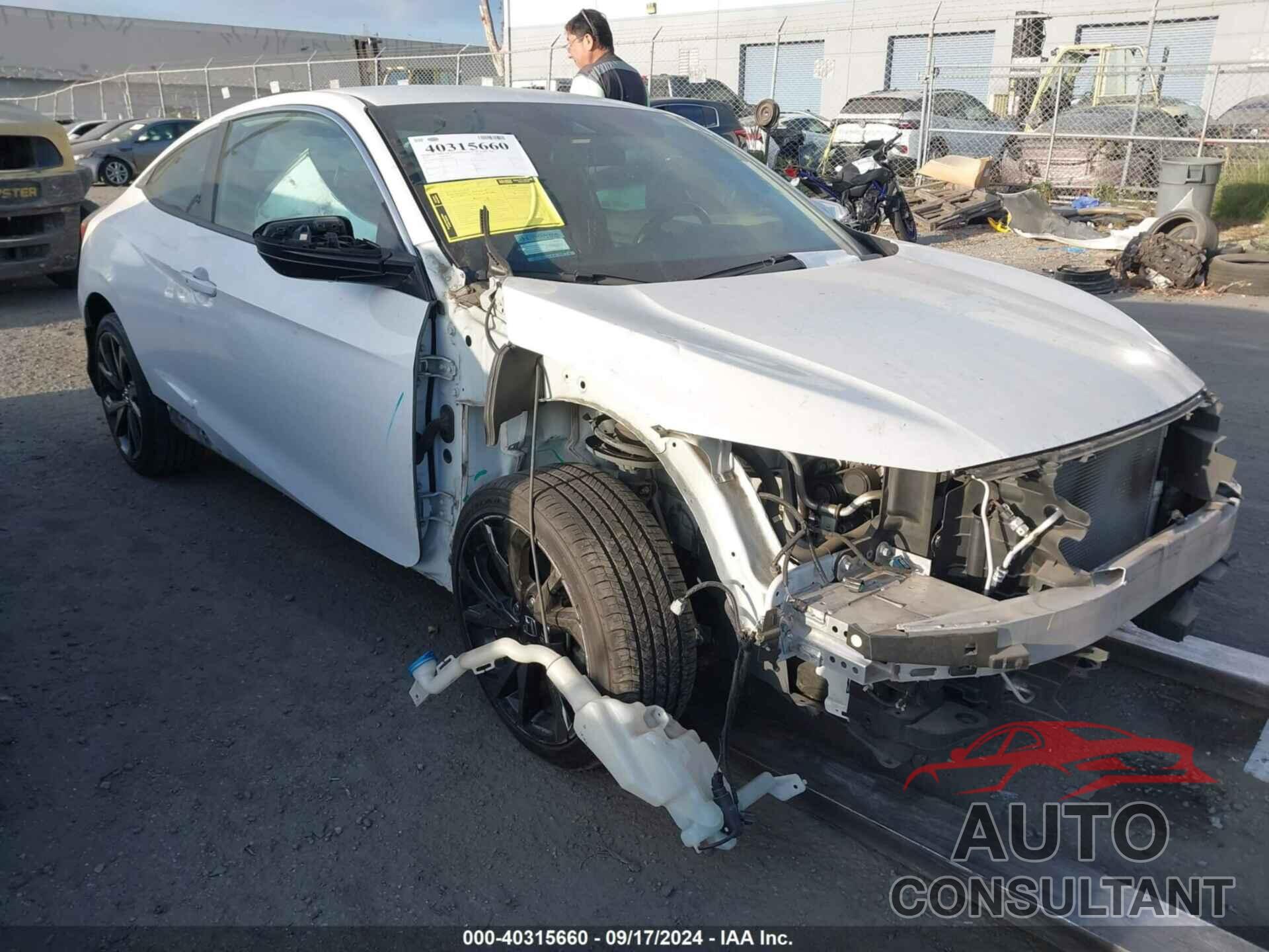 HONDA CIVIC 2019 - 2HGFC4B82KH306838