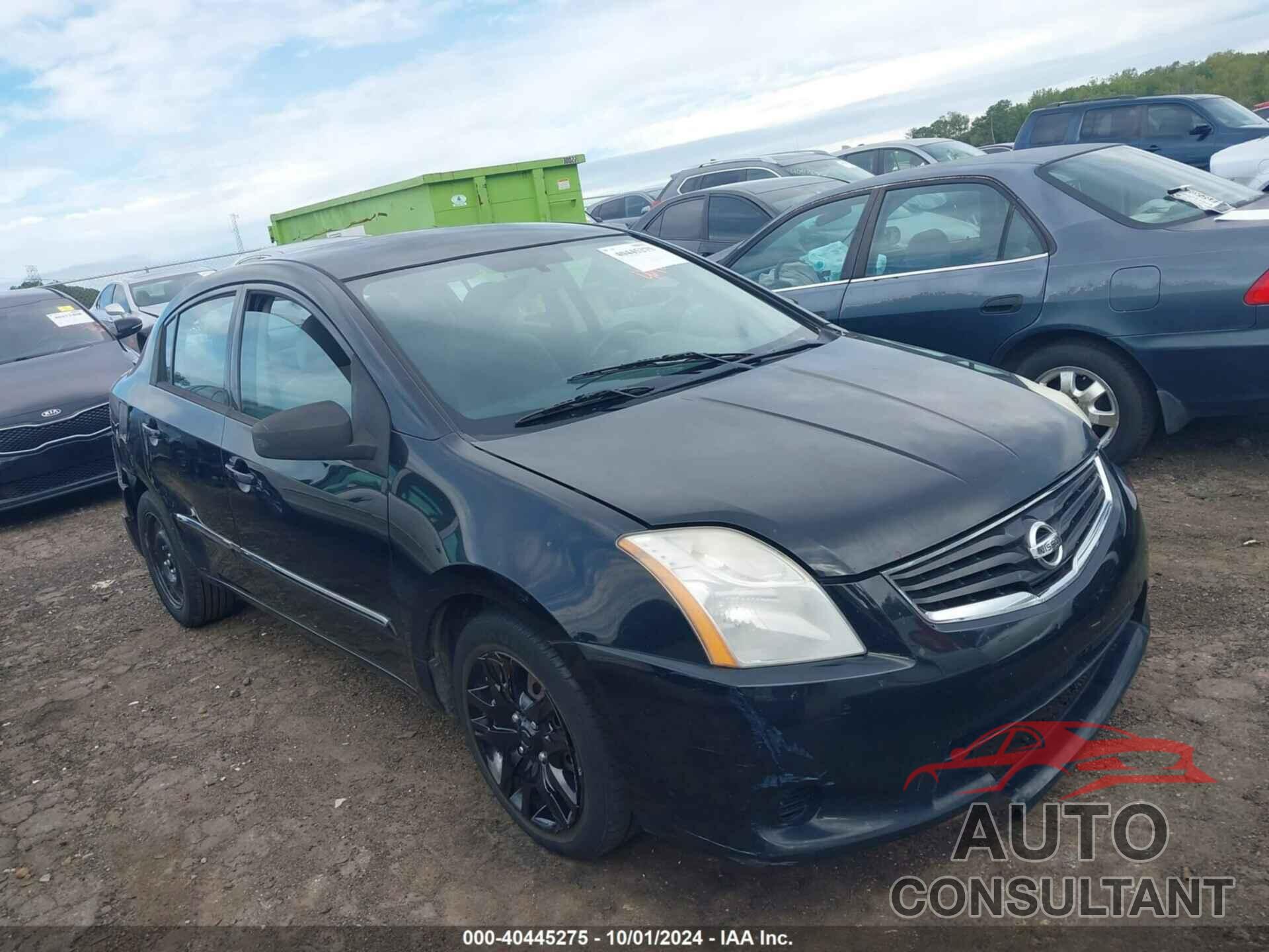 NISSAN SENTRA 2012 - 3N1AB6AP4CL651204