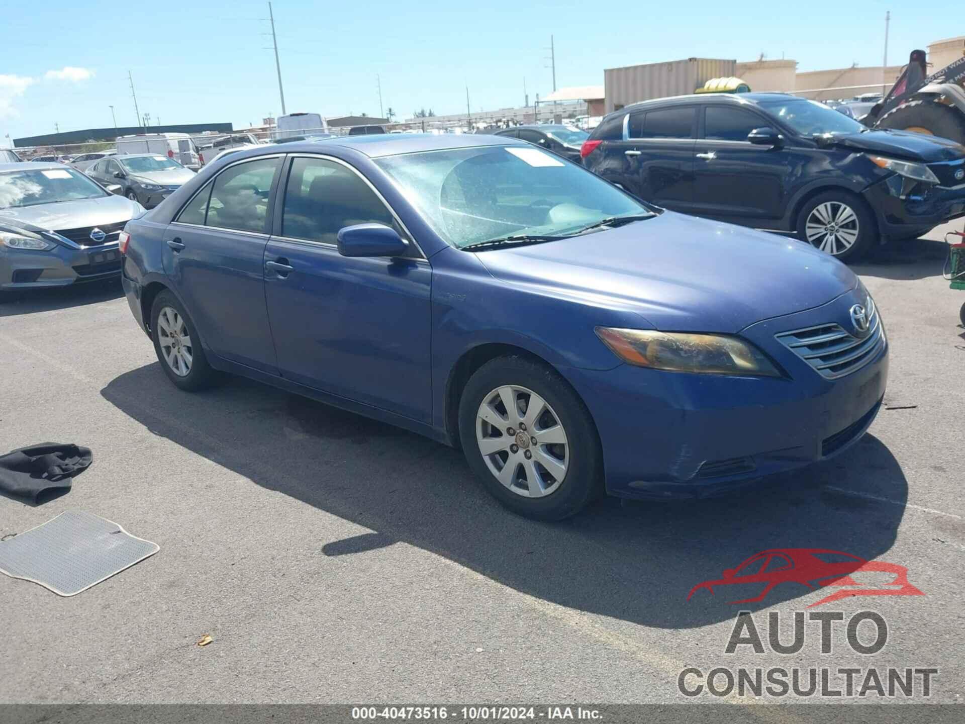 TOYOTA CAMRY HYBRID 2009 - JTNBB46K893050834