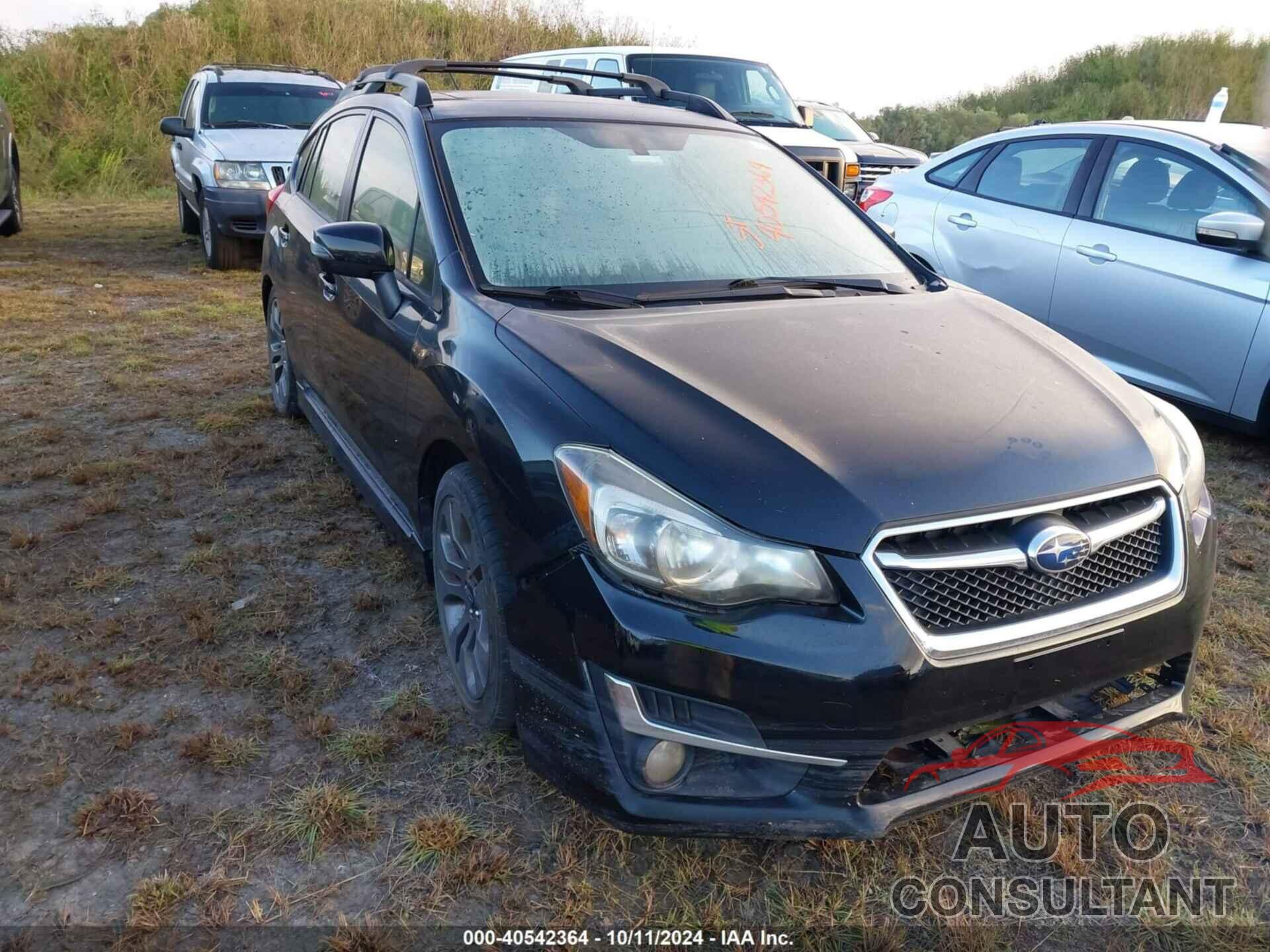 SUBARU IMPREZA 2015 - JF1GPAU65F8234181