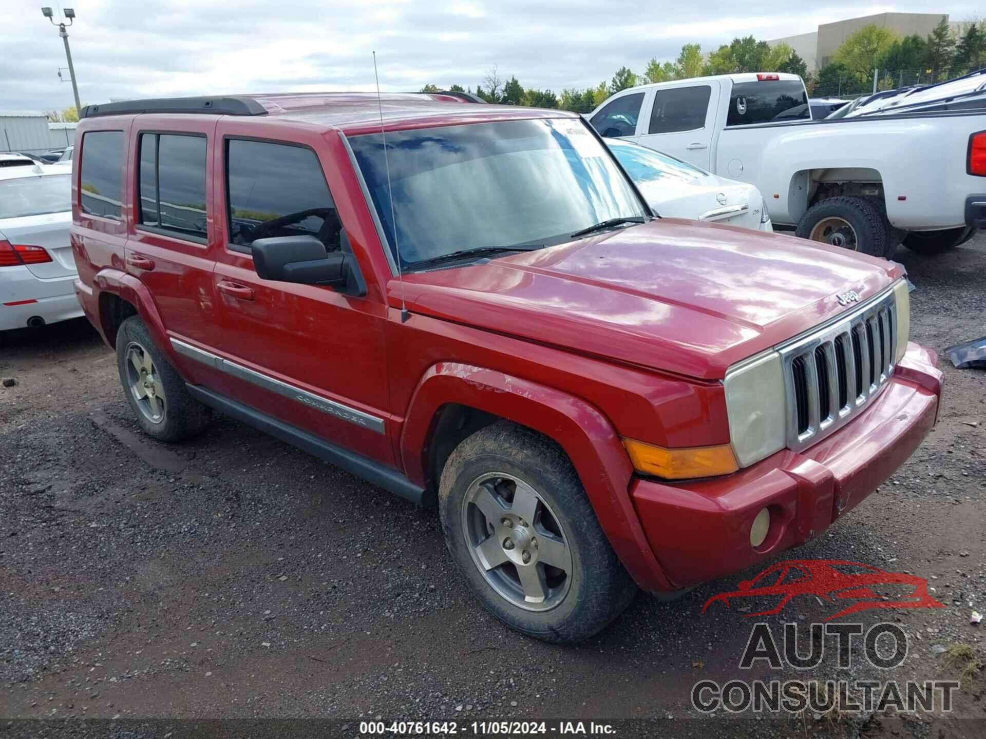 JEEP COMMANDER 2010 - 1J4RG4GK8AC129633