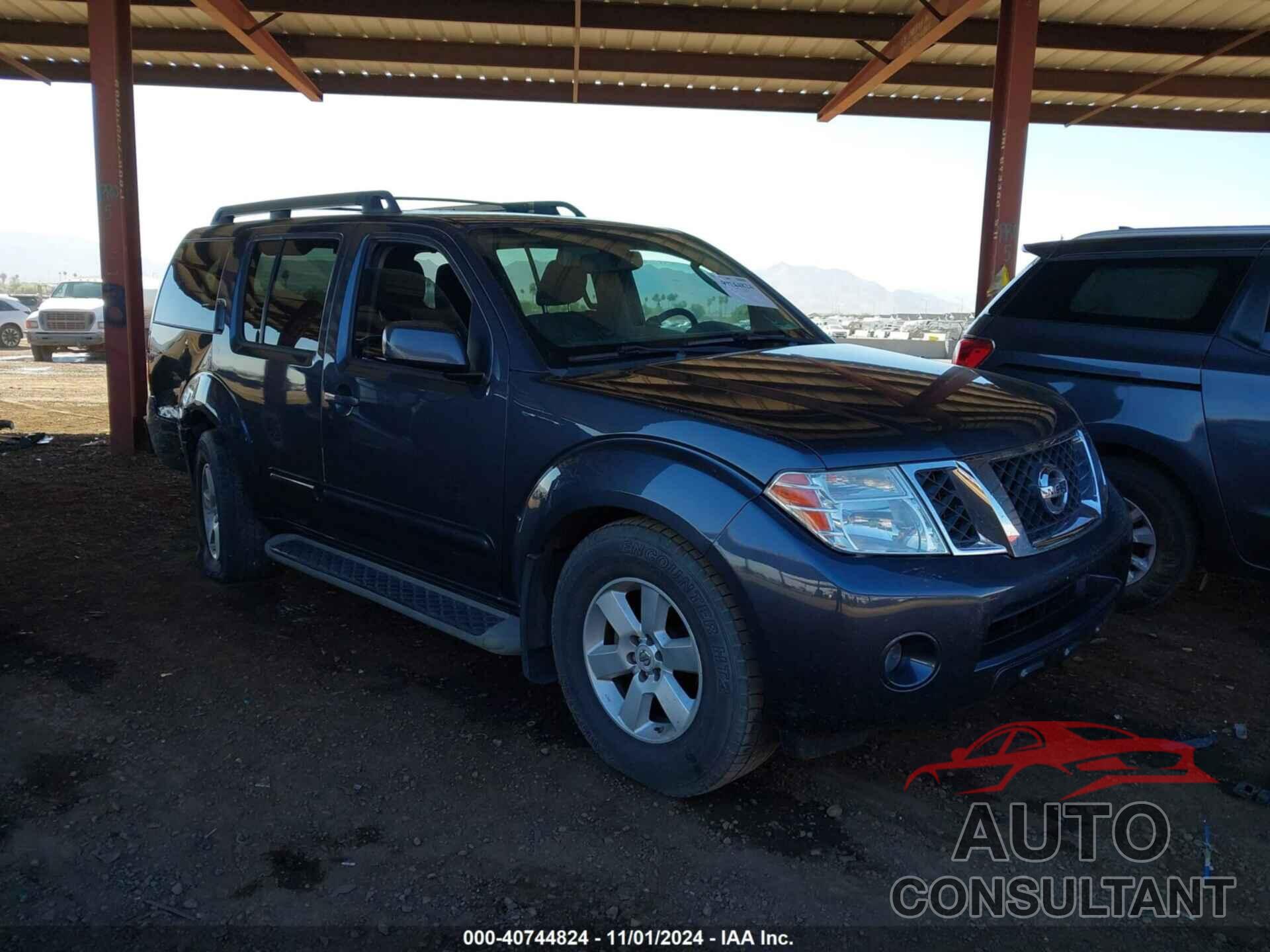 NISSAN PATHFINDER 2012 - 5N1AR1NN0CC603615