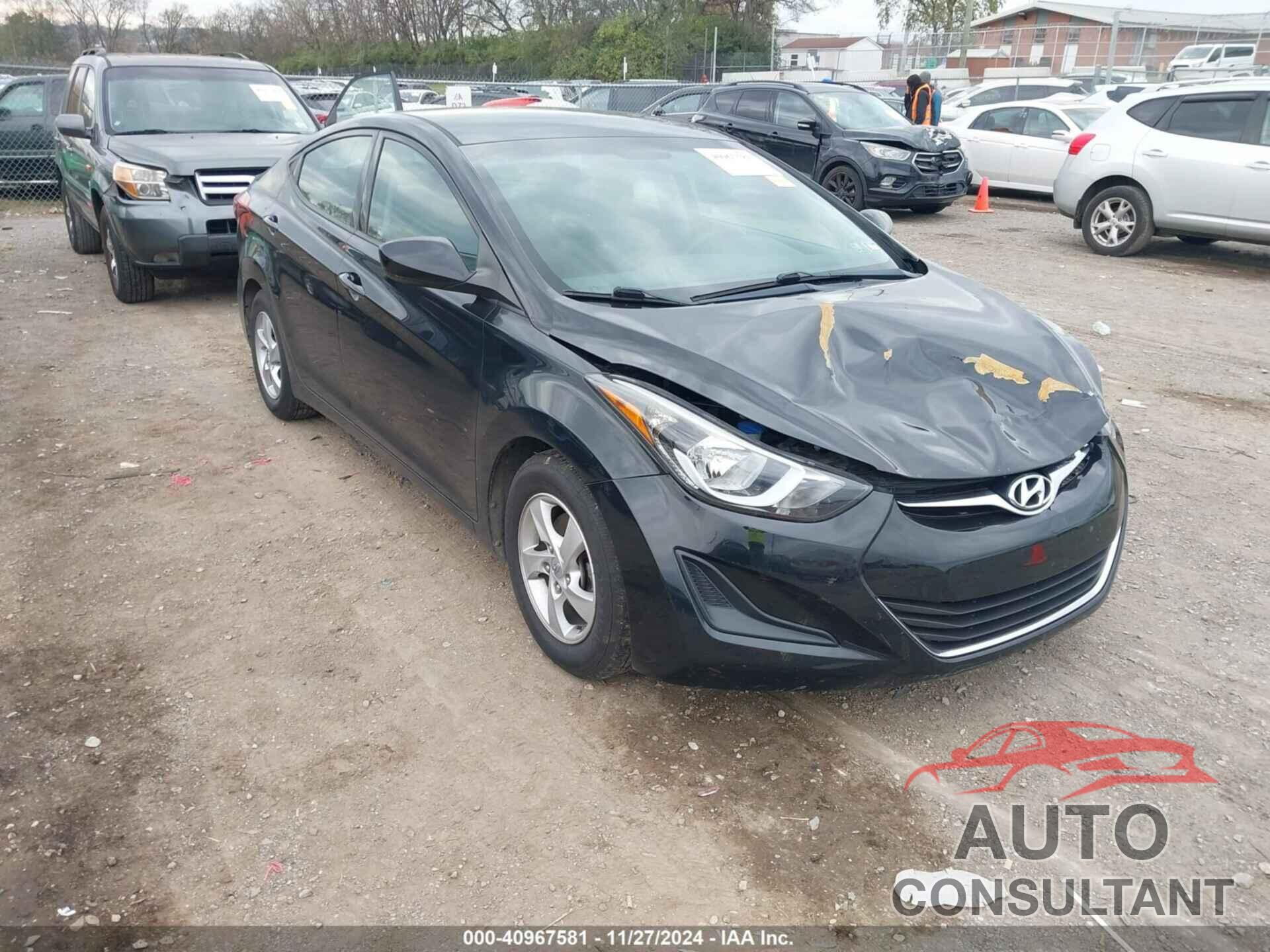 HYUNDAI ELANTRA 2014 - 5NPDH4AE9EH536774