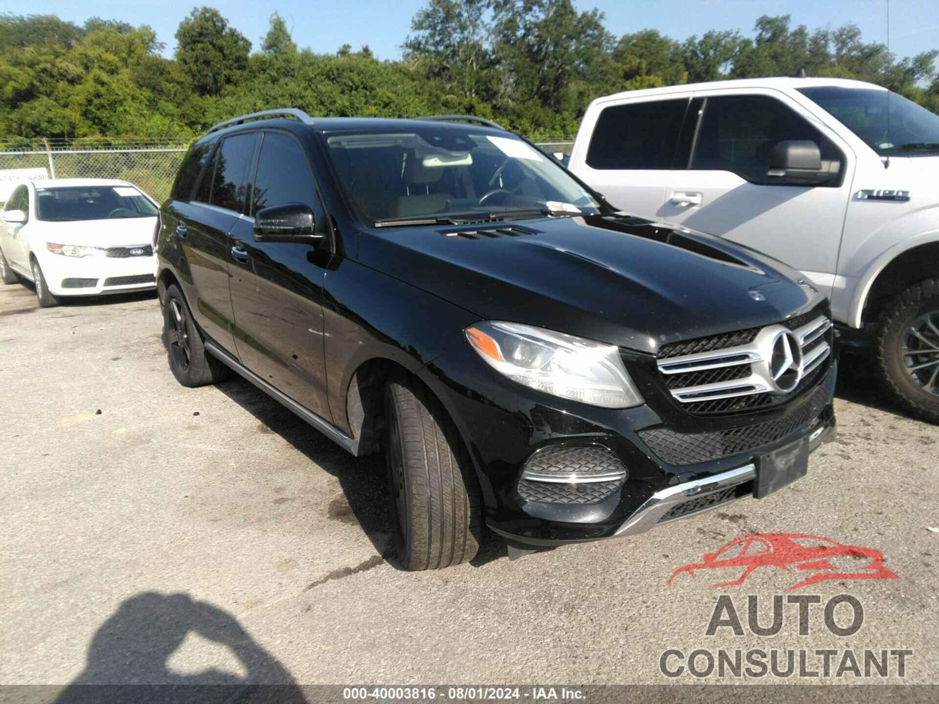 MERCEDES-BENZ GLE 2018 - 4JGDA5HB0JB139628